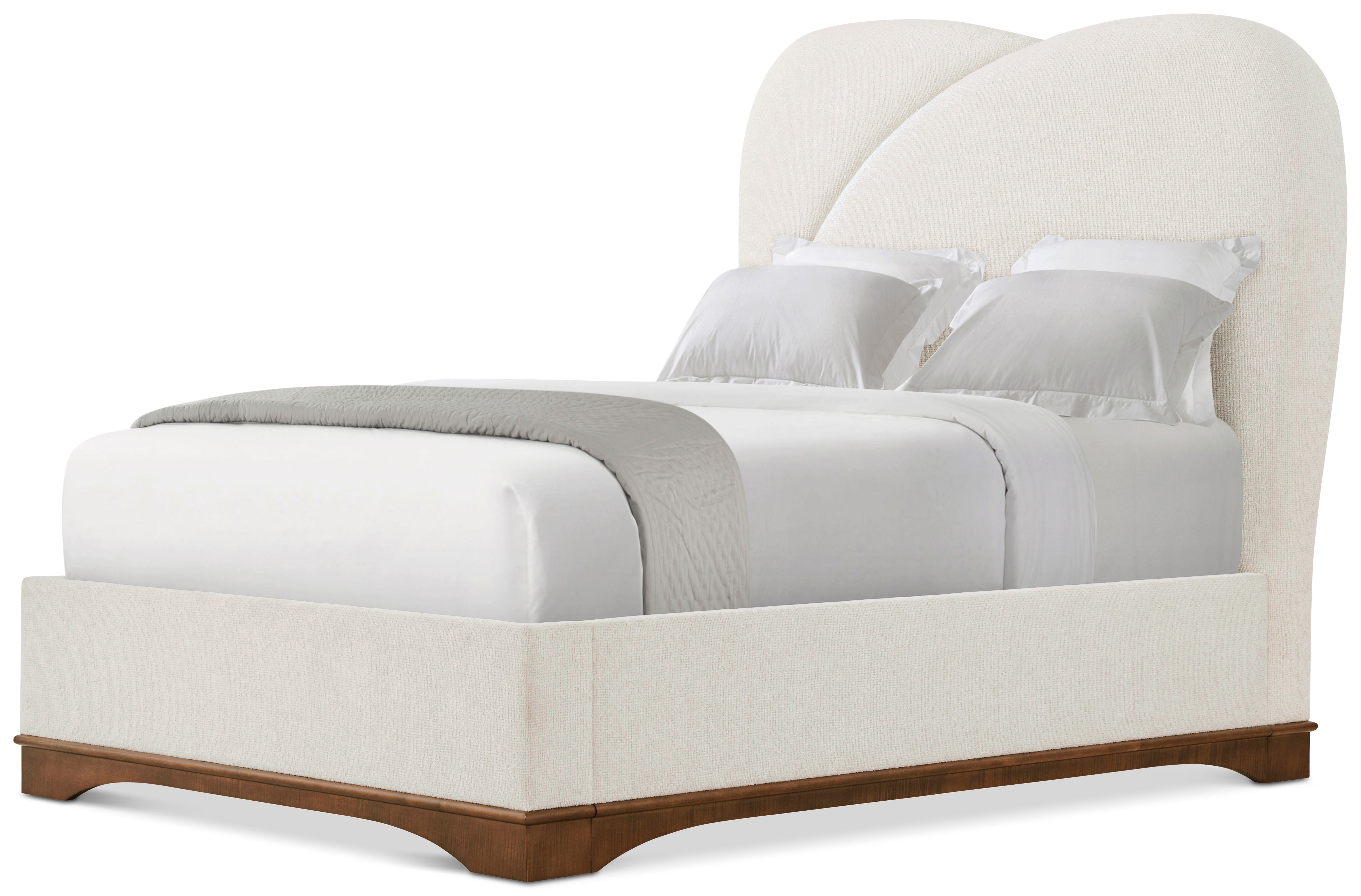 Origins US Queen Bed in VCF1853_Landmark / Sycamore Veneer - Theodore Alexander