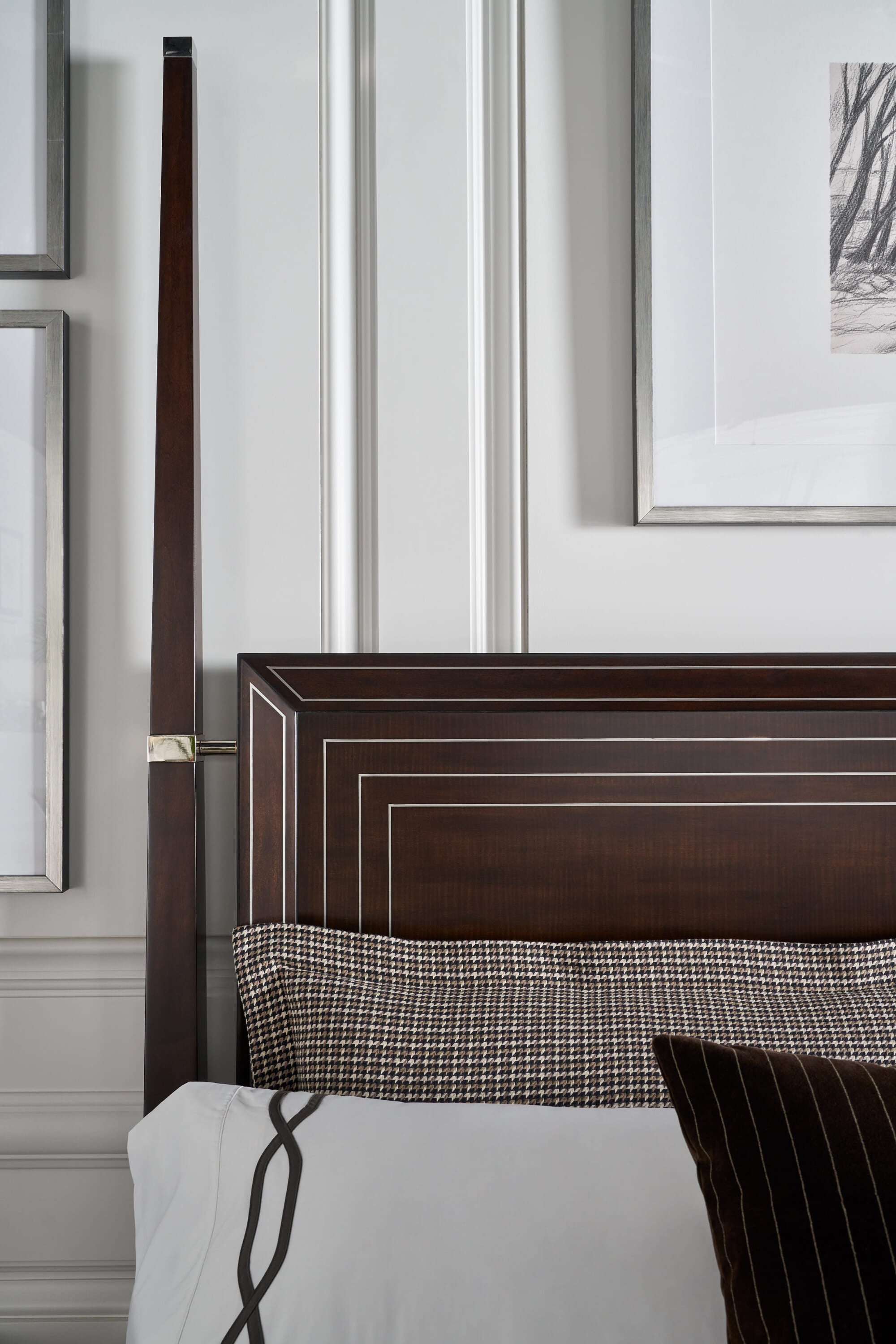 Spencer London King Poster Bed – Beds by Theodore Alexander | Sutter & Vale