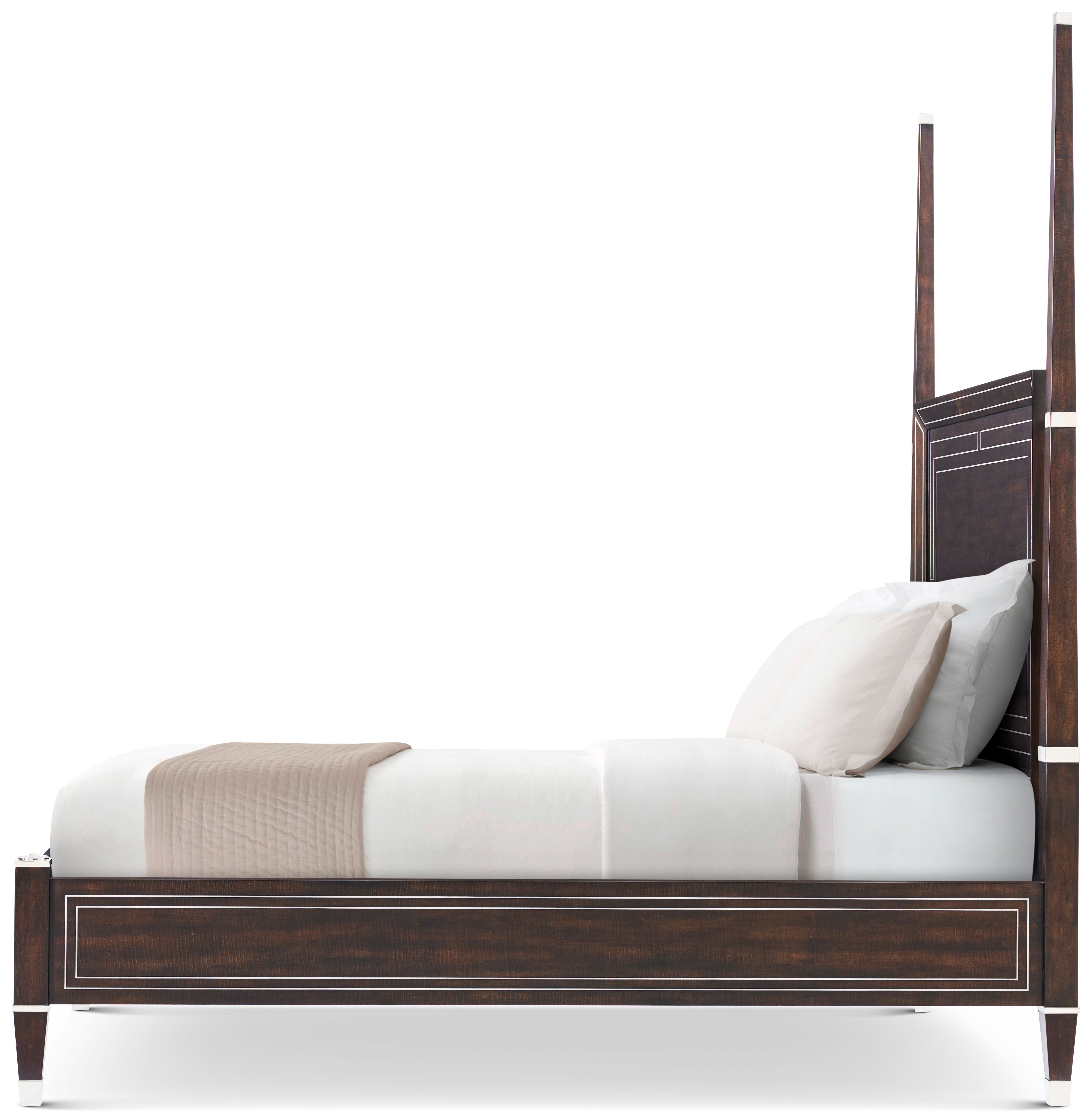 Spencer London King Poster Bed – Beds by Theodore Alexander | Sutter & Vale