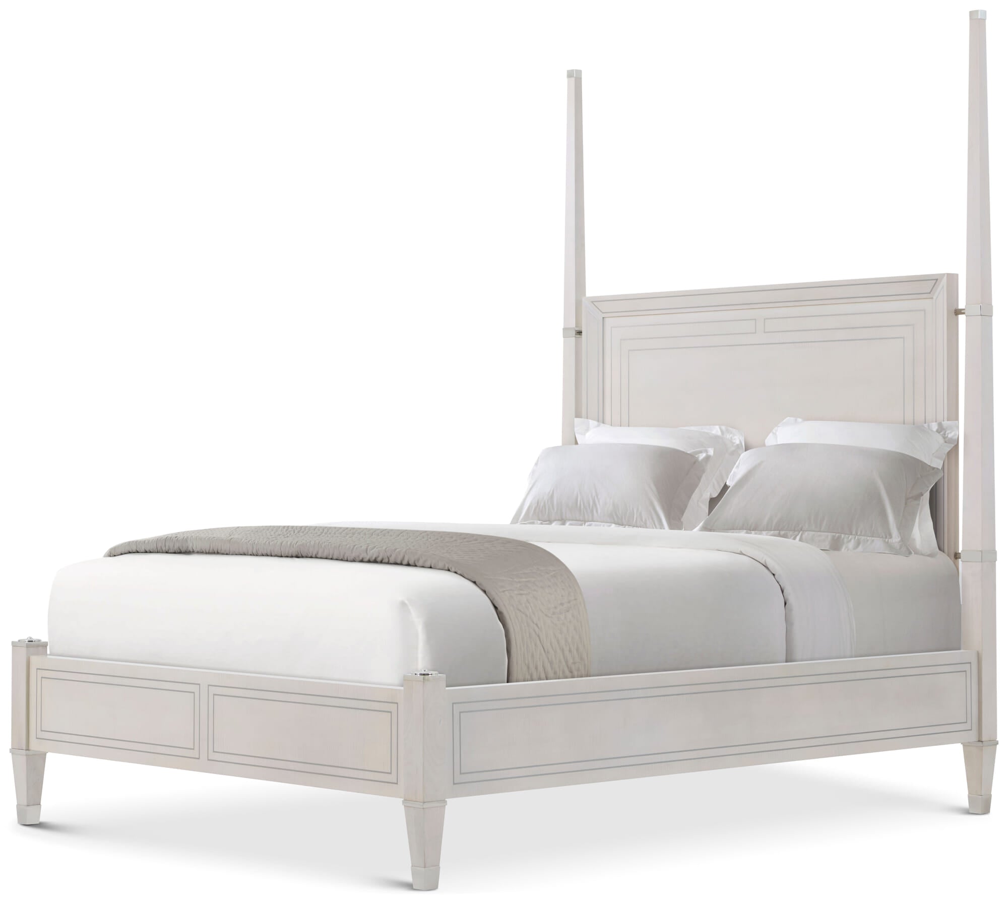 Spencer London King Poster Bed – Beds by Theodore Alexander | Sutter & Vale
