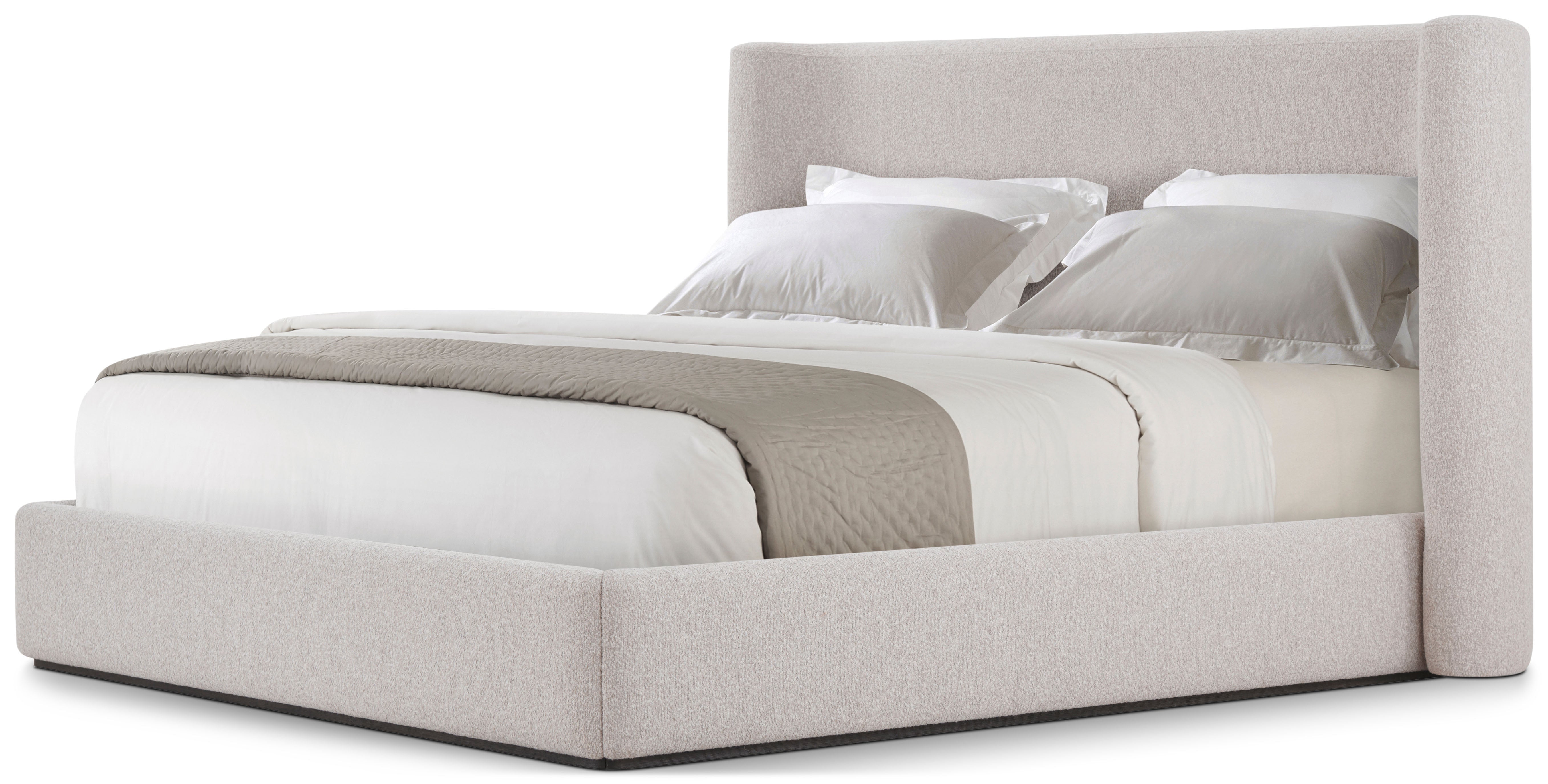 Maxwell US Queen Upholstered Bed in Solid Wood - Theodore Alexander