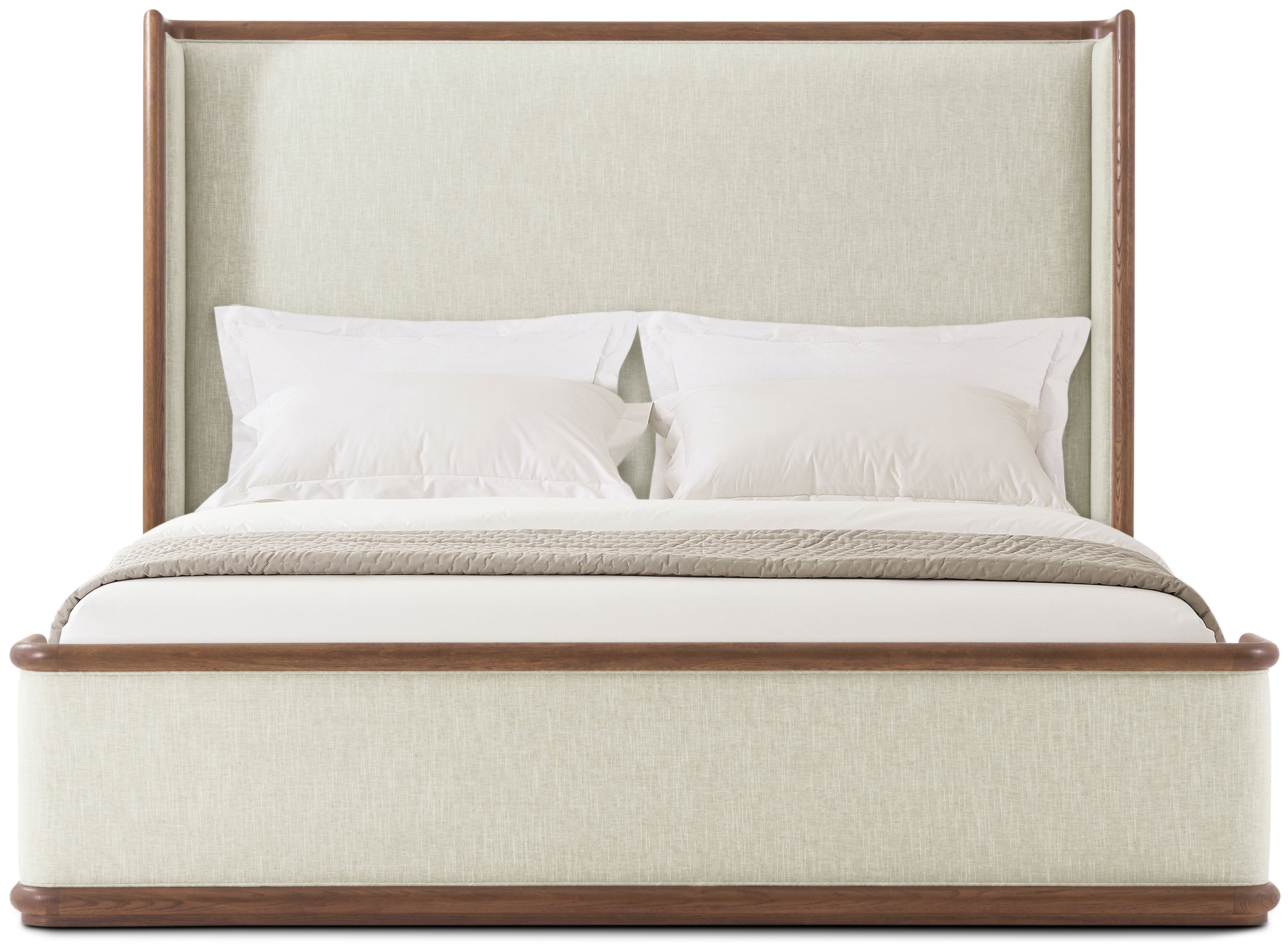 Catalina Upholstered US King Bed - Beds by Theodore Alexander