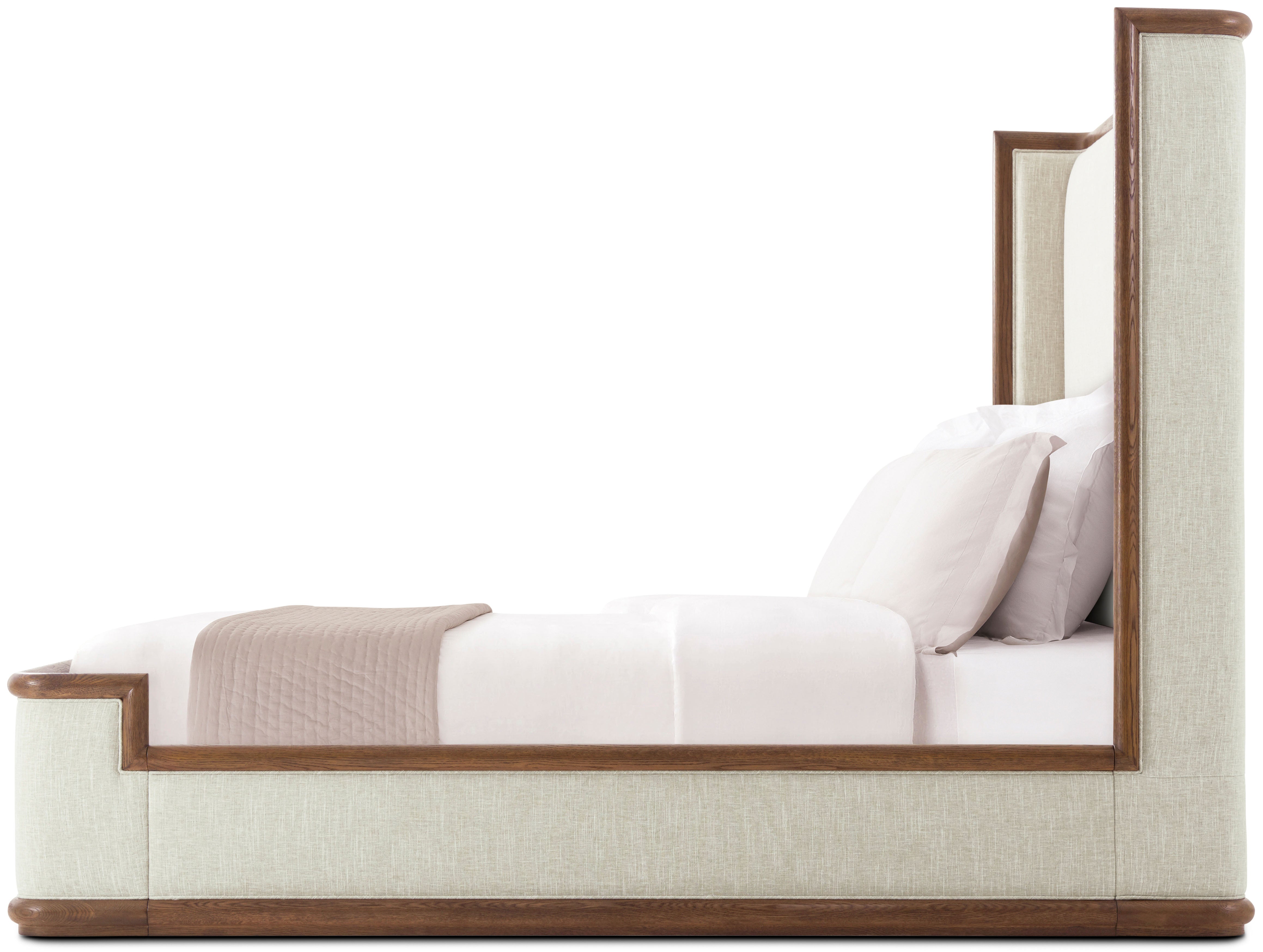 Catalina Upholstered US King Bed - Beds by Theodore Alexander