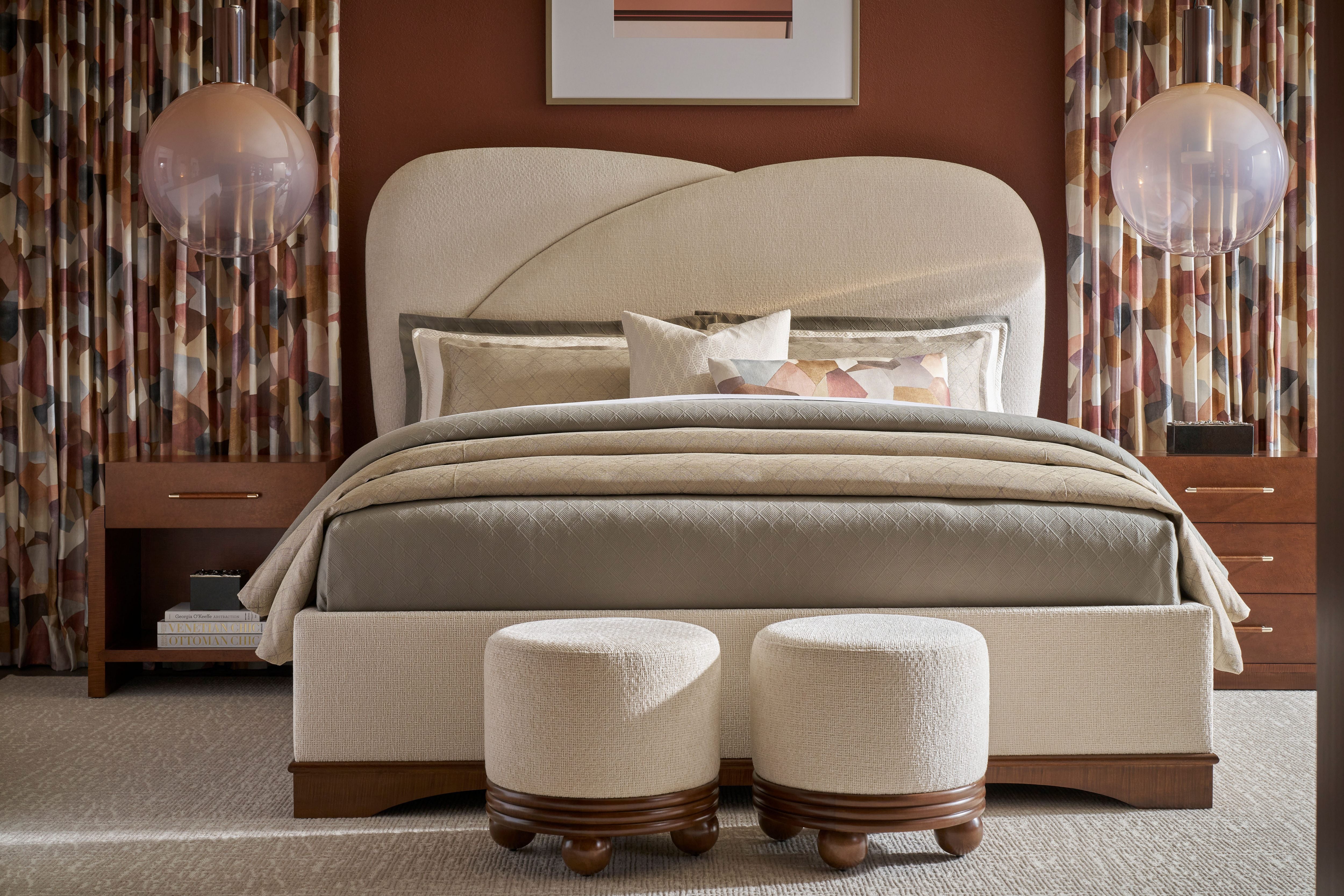Origins US King Bed - Beds by Theodore Alexander