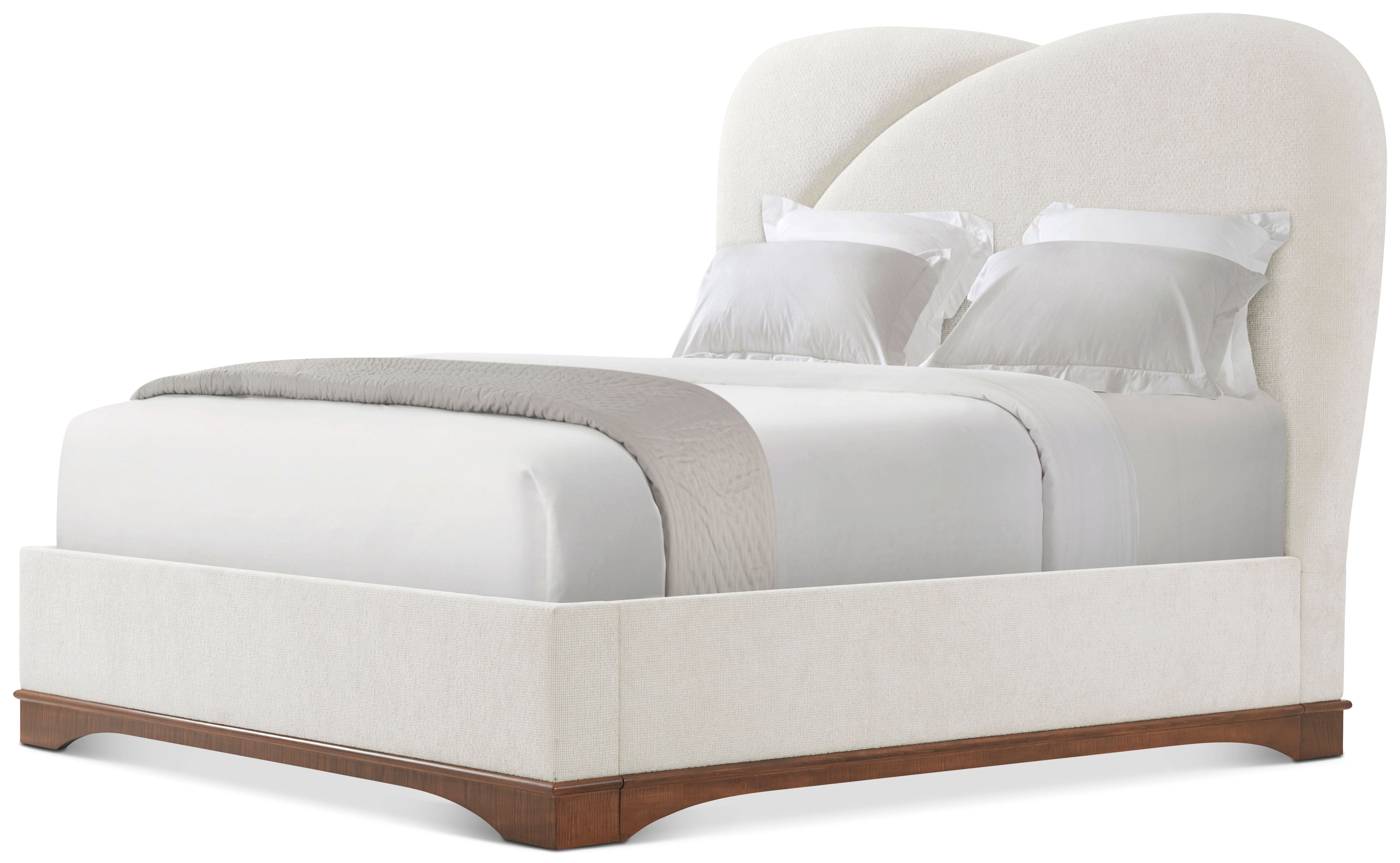 Origins US Queen Bed in VCF1853_Landmark / Sycamore Veneer - Theodore Alexander
