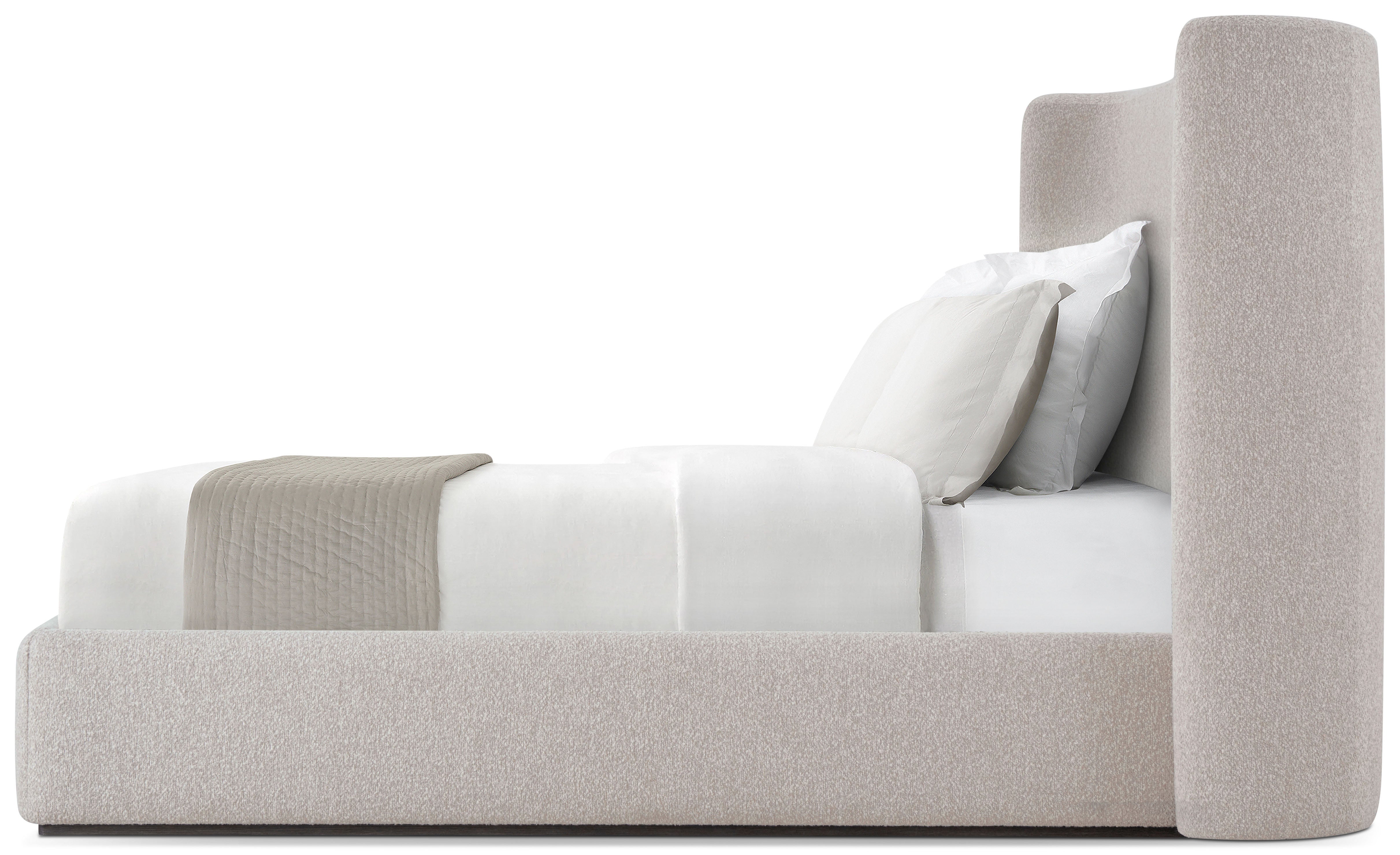 Maxwell King Upholstered Bed - Beds by Theodore Alexander