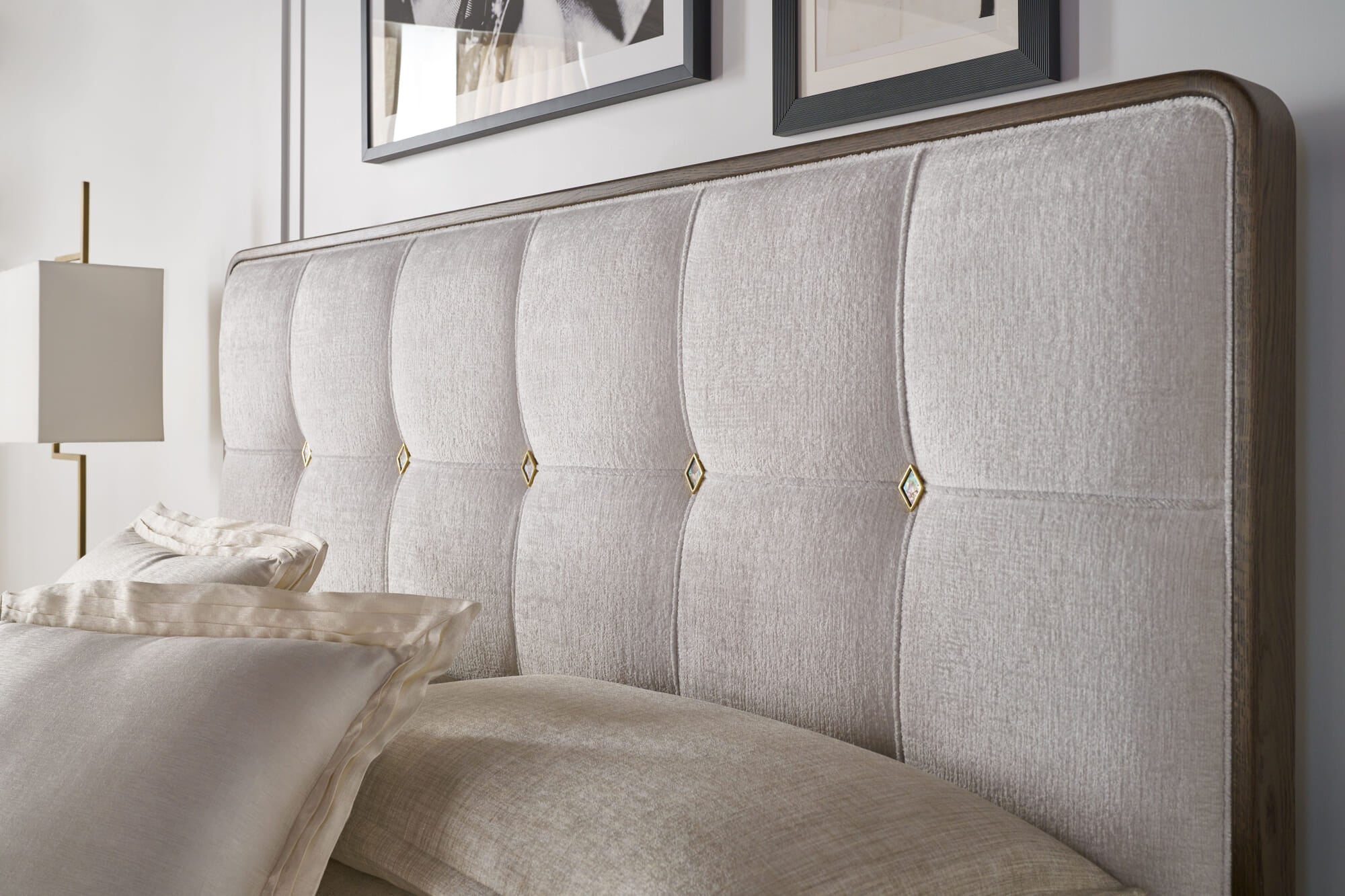 Judith Leiber Upholstered King Bed – Beds by Theodore Alexander | Sutter & Vale