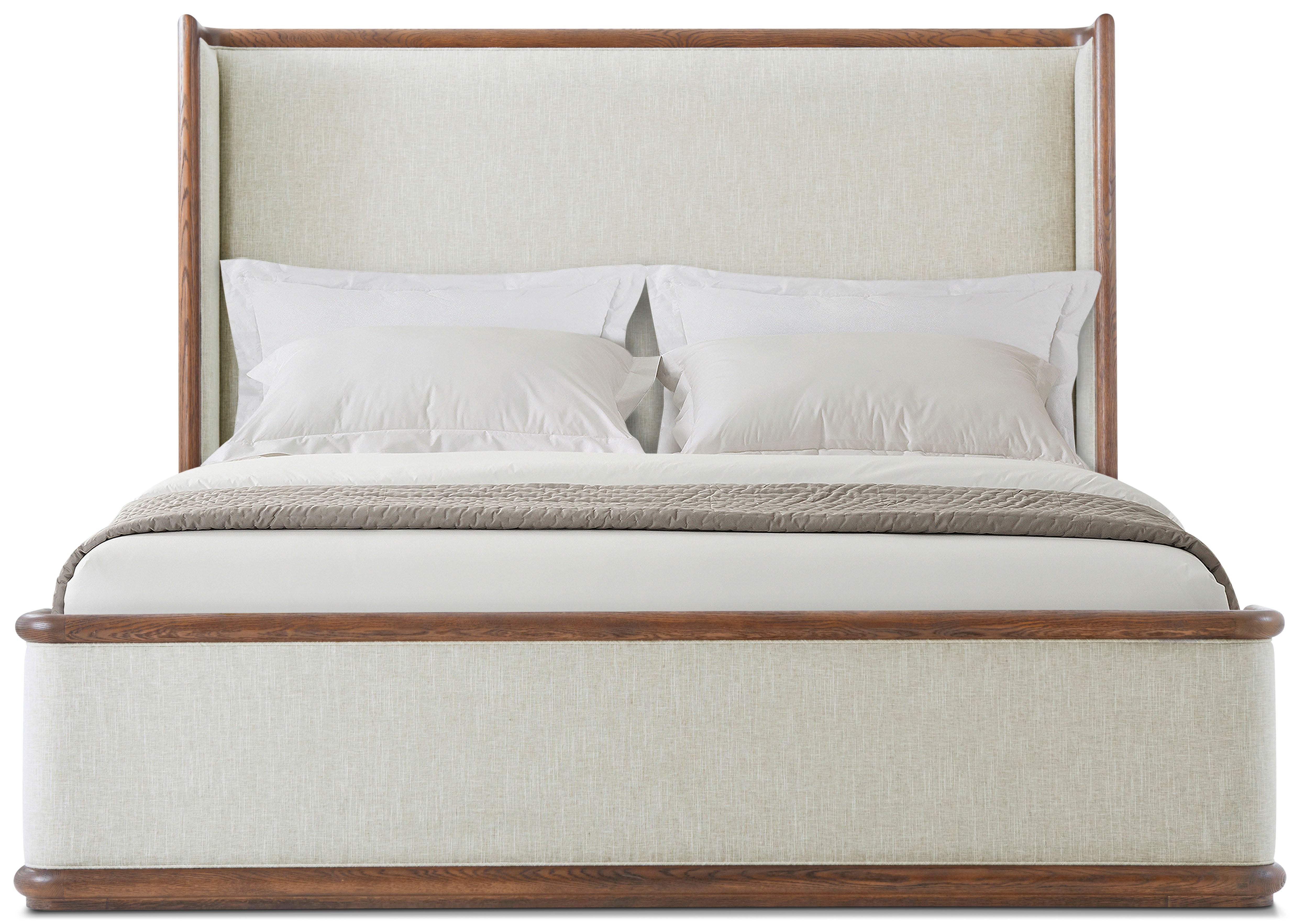 Catalina Upholstered US King Bed - Beds by Theodore Alexander
