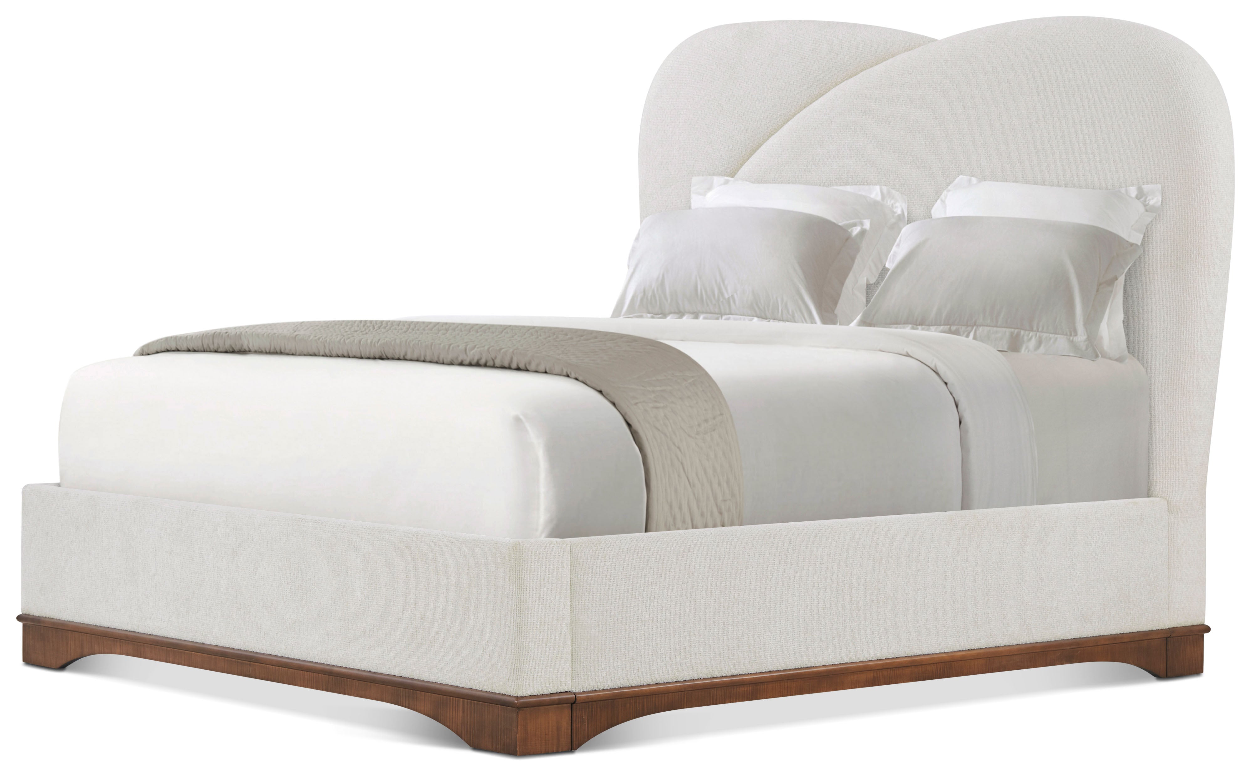 Origins US Queen Bed in VCF1853_Landmark / Sycamore Veneer - Theodore Alexander