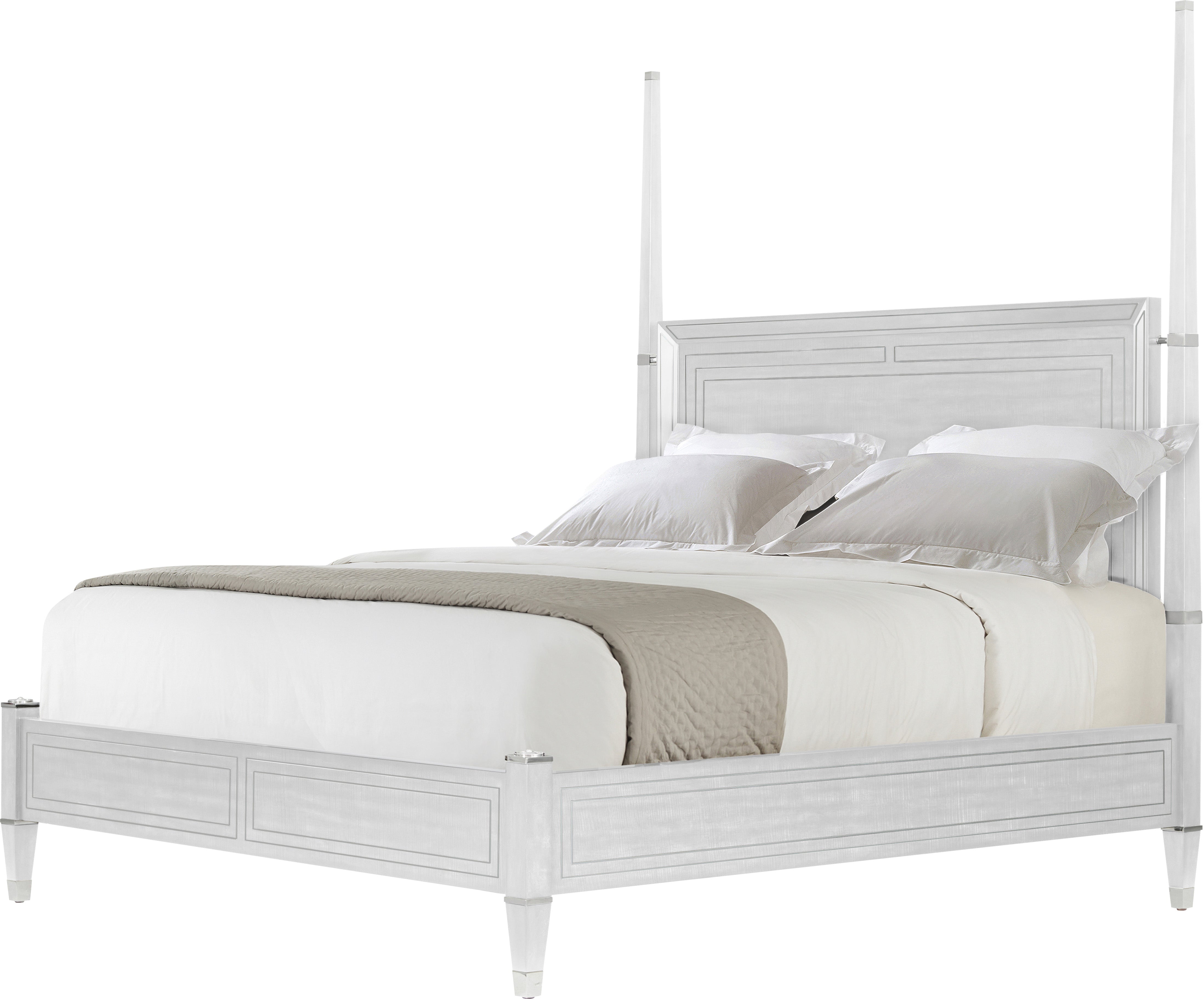 Spencer London King Poster Bed – Beds by Theodore Alexander | Sutter & Vale
