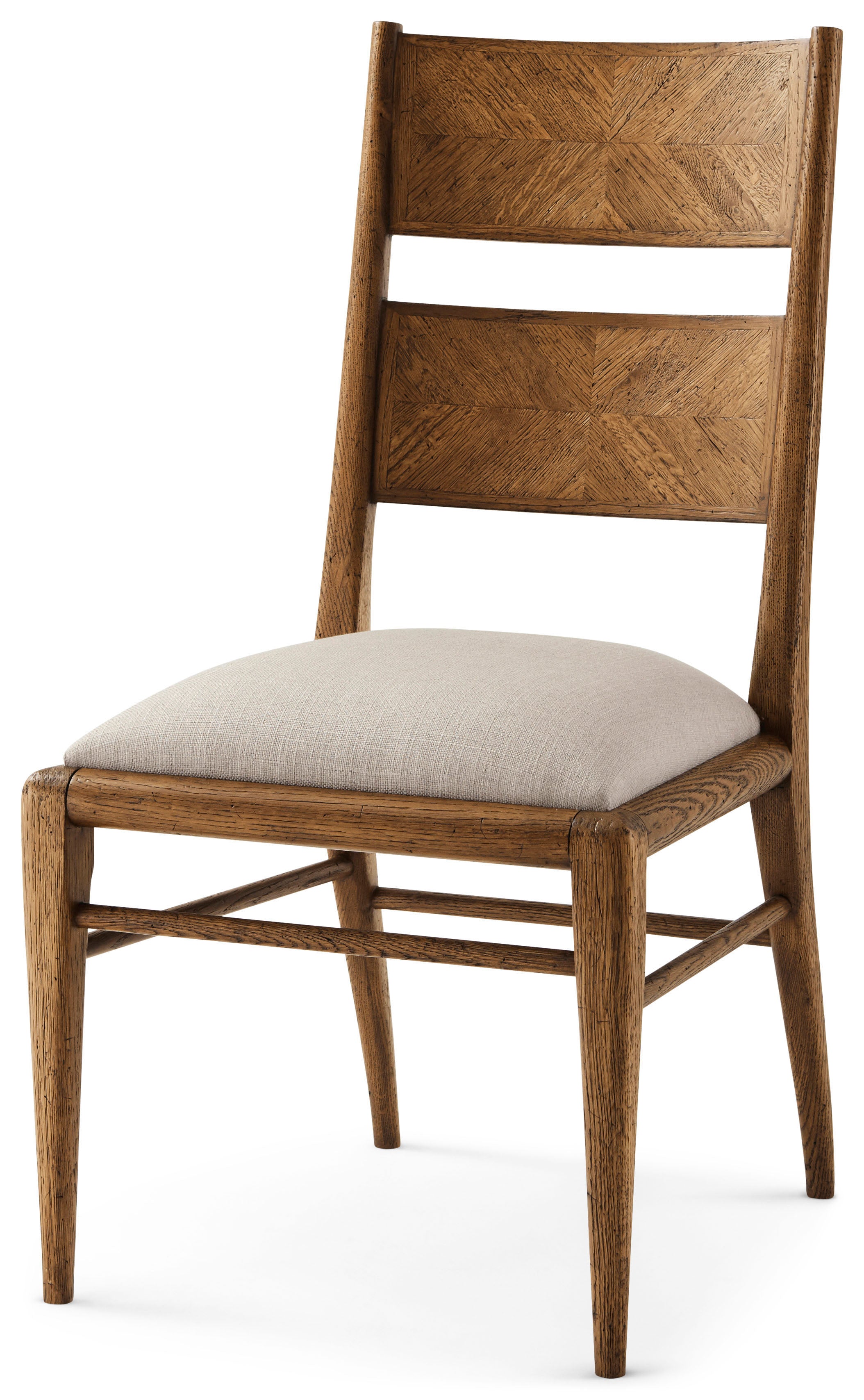 Nova Dining Side Chair in VCF1671.1C2M3F_Dawn_Finish / Solid Wood, Oak veneer - Theodore Alexander