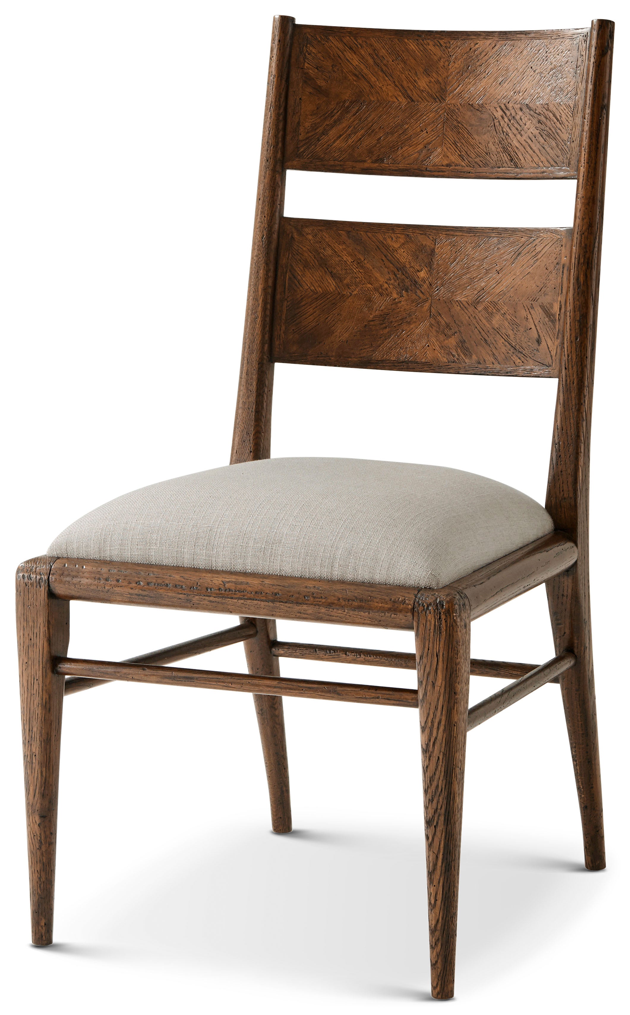 Nova Dining Side Chair in VCF1672.1C2M3F_Dusk_Finish / Solid Wood, Oak veneer - Theodore Alexander