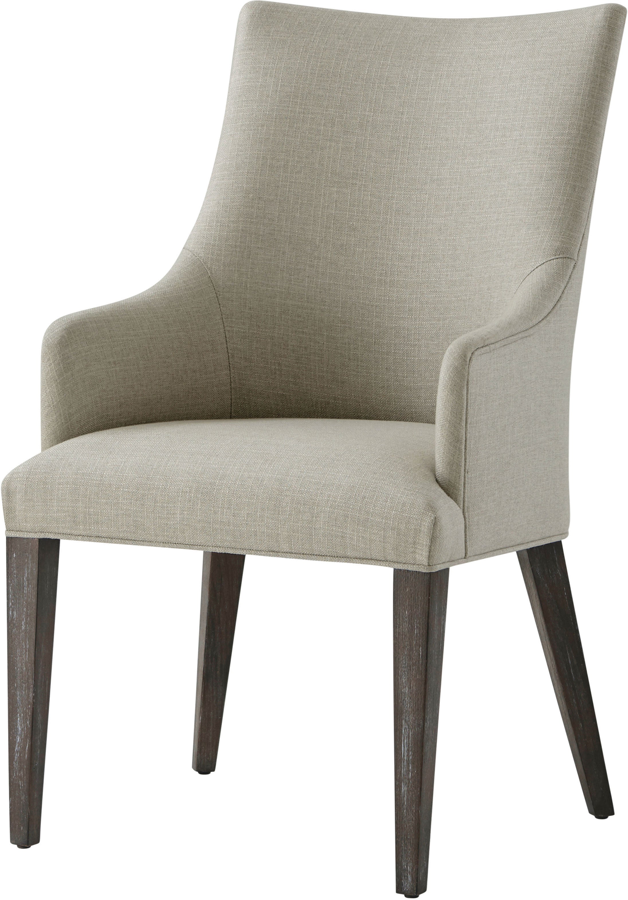 Adele Dining Armchair in Beech - Theodore Alexander