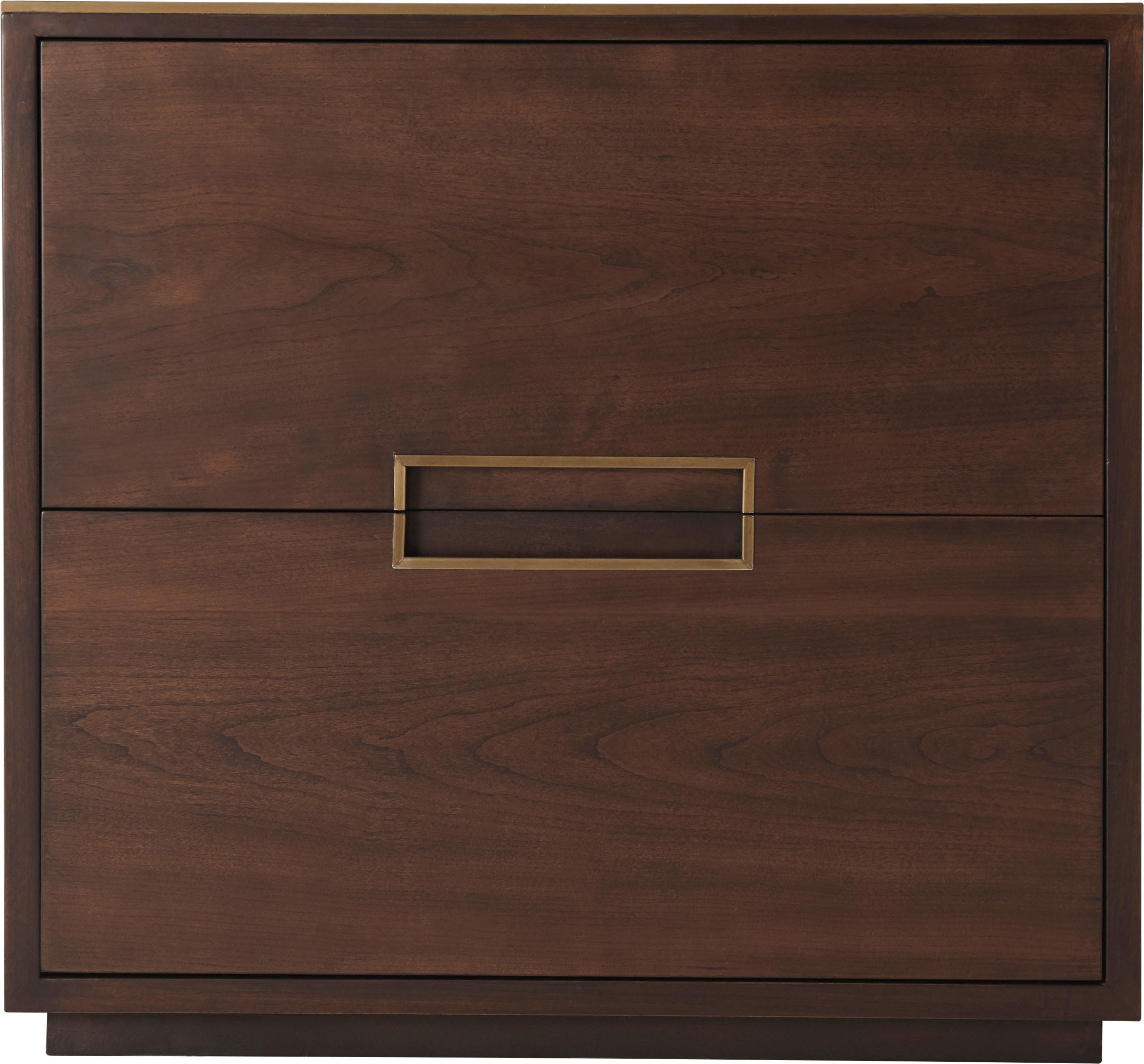 Bosworth Night Stand (Small) in Cherry Crown Veneer - Theodore Alexander