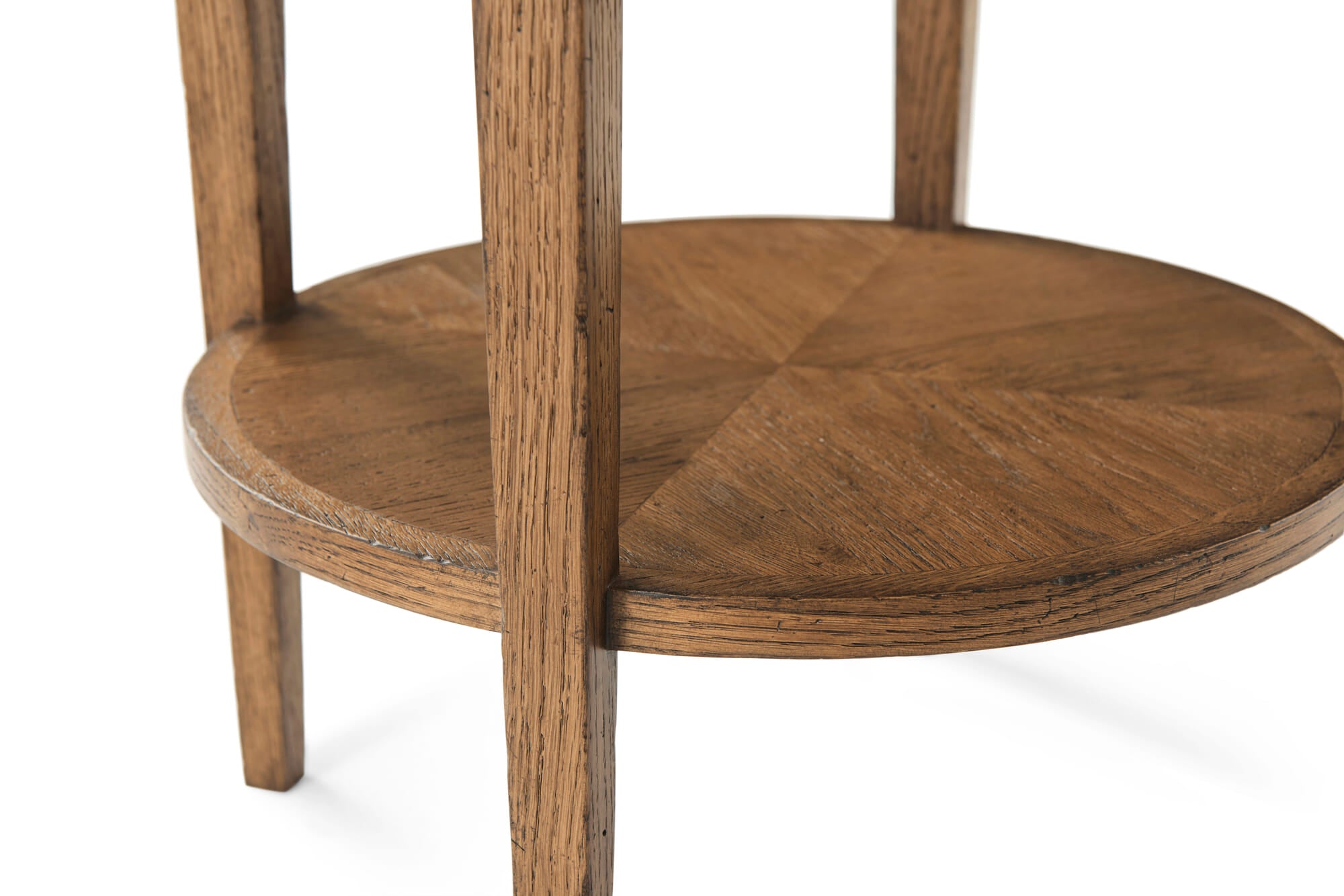 Nova Two Tiered Round Side Table – Side Tables by Theodore Alexander | Sutter & Vale