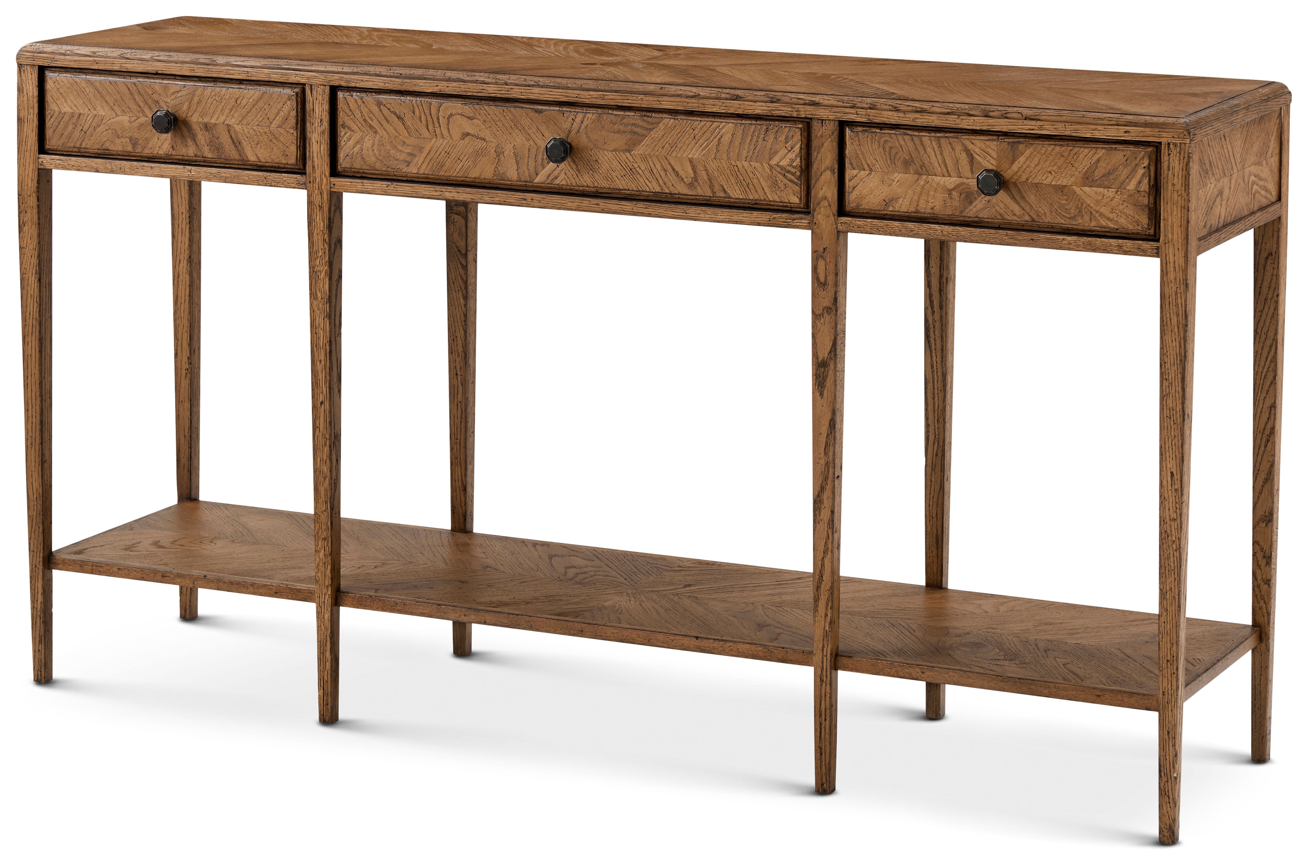 Nova Two Tiered Console Table | Theodore Alexander | Sutter & Vale