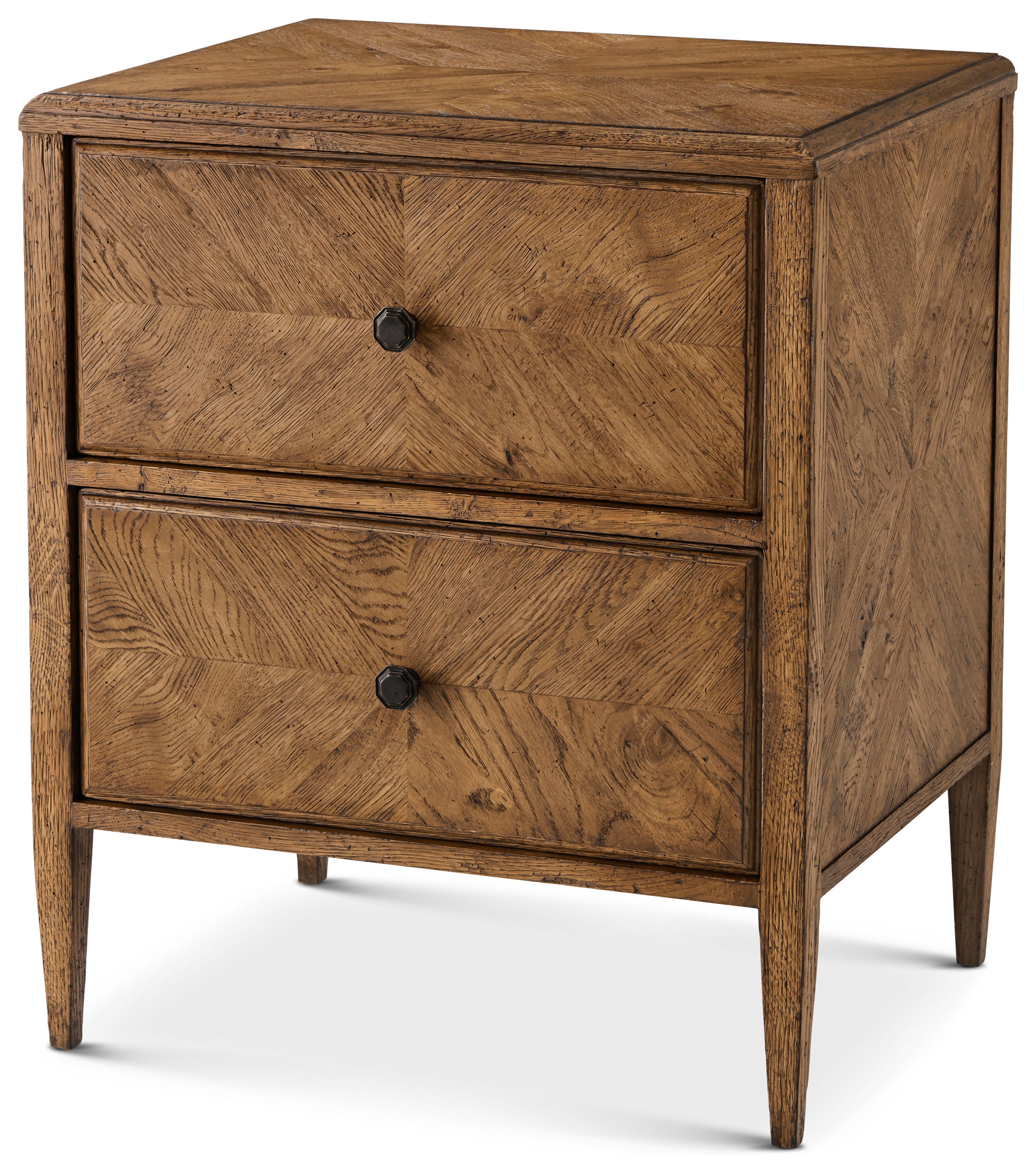 Nova Two Drawers Night Stand | Theodore Alexander | Sutter & Vale