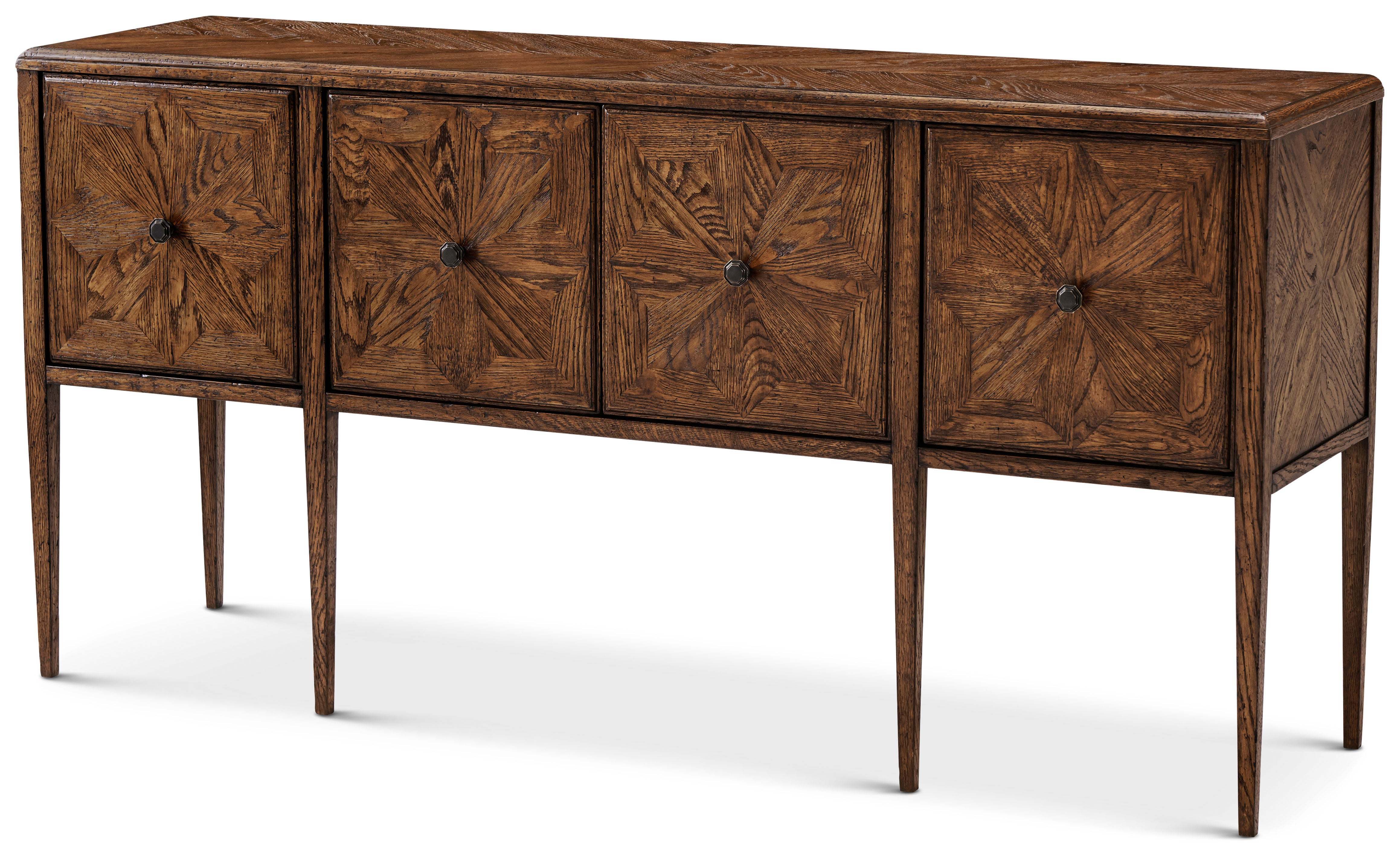 Nova Four Door Rectangular Credenza | Theodore Alexander | Sutter & Vale