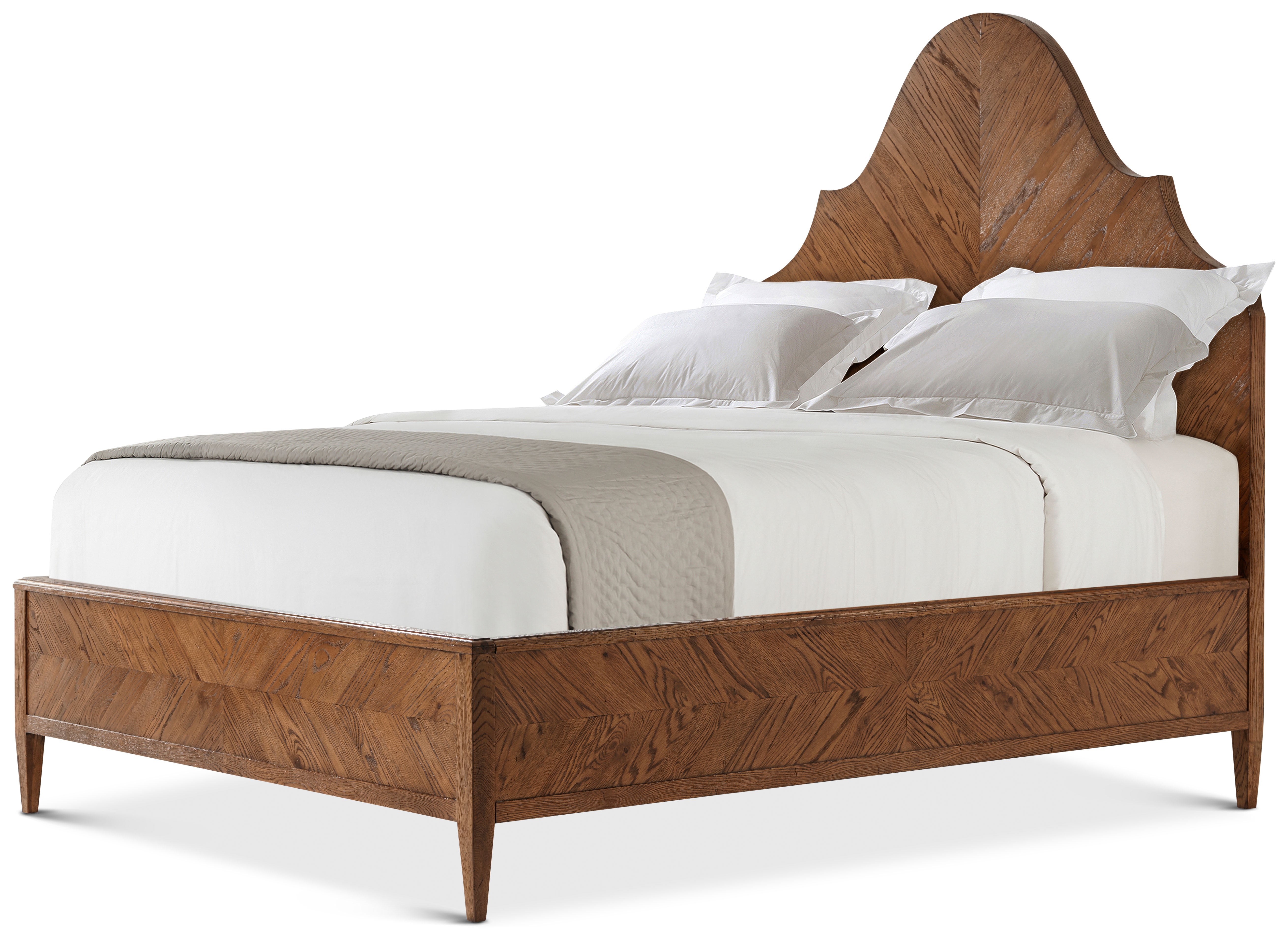 Nova Queen Bed in VCF1672.1C2M3F_Dusk_Finish / Solid Wood, Veneer - Theodore Alexander