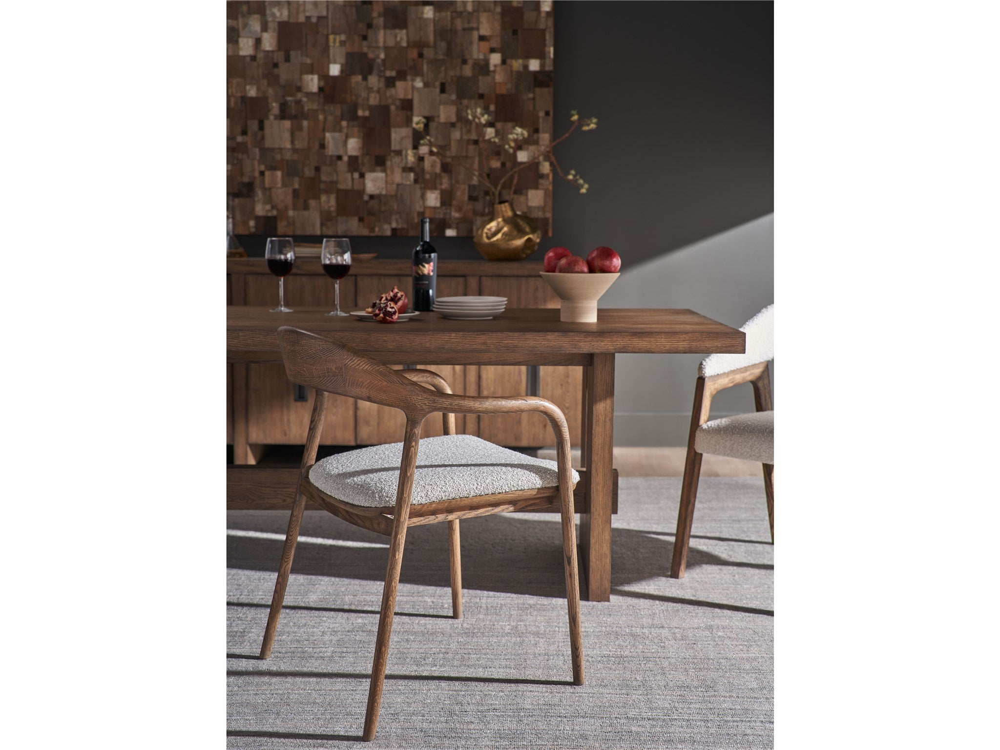 Modern Echo Dining Arm Chair