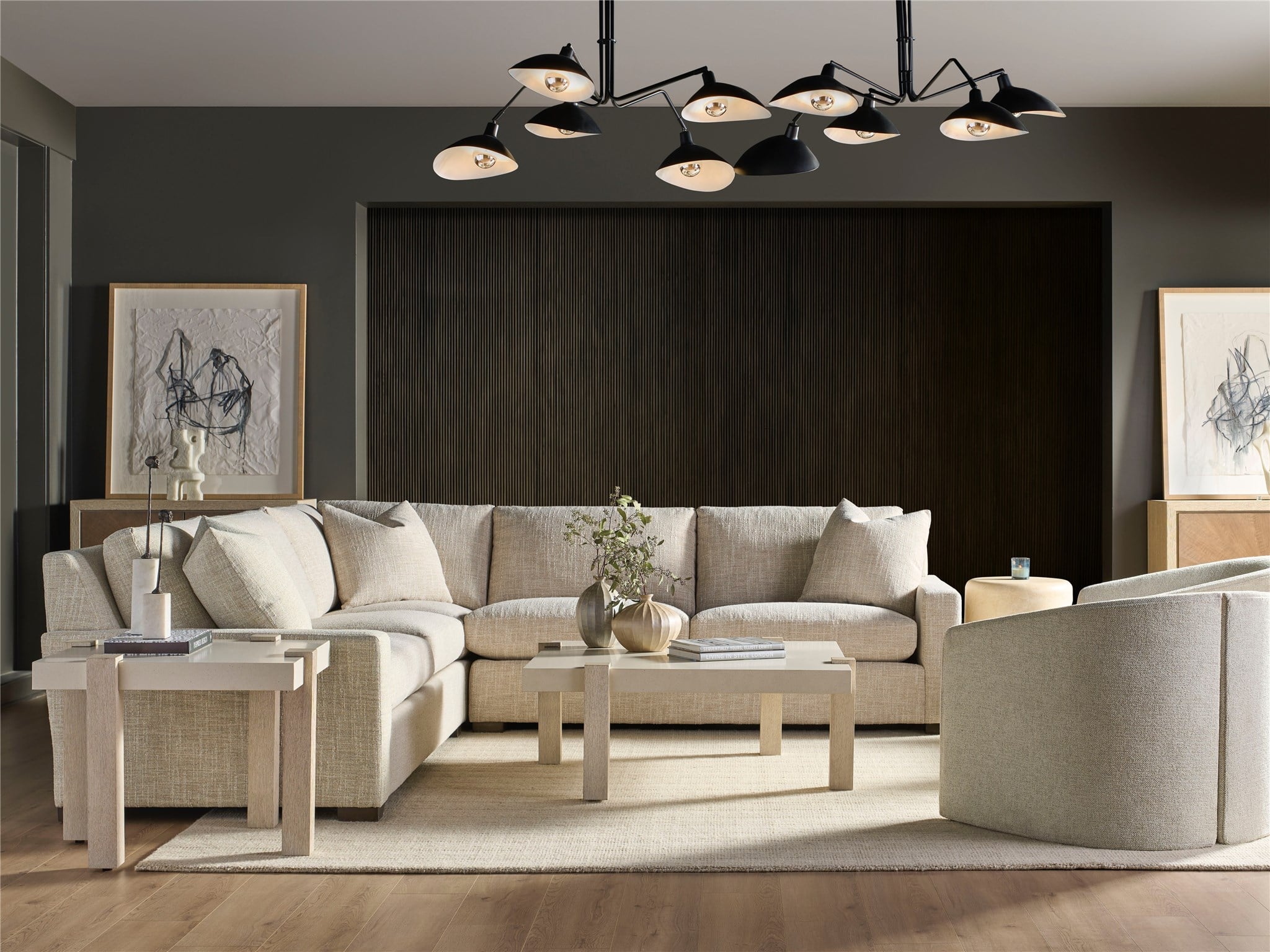 Modern Mist End Table