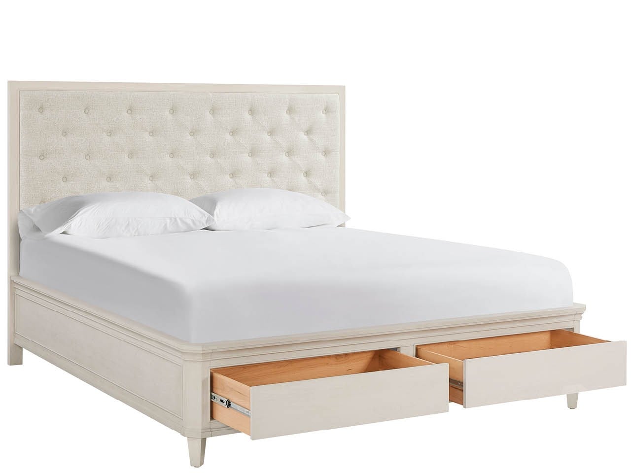 Birchaven Willow Upholstered Storage Bed King