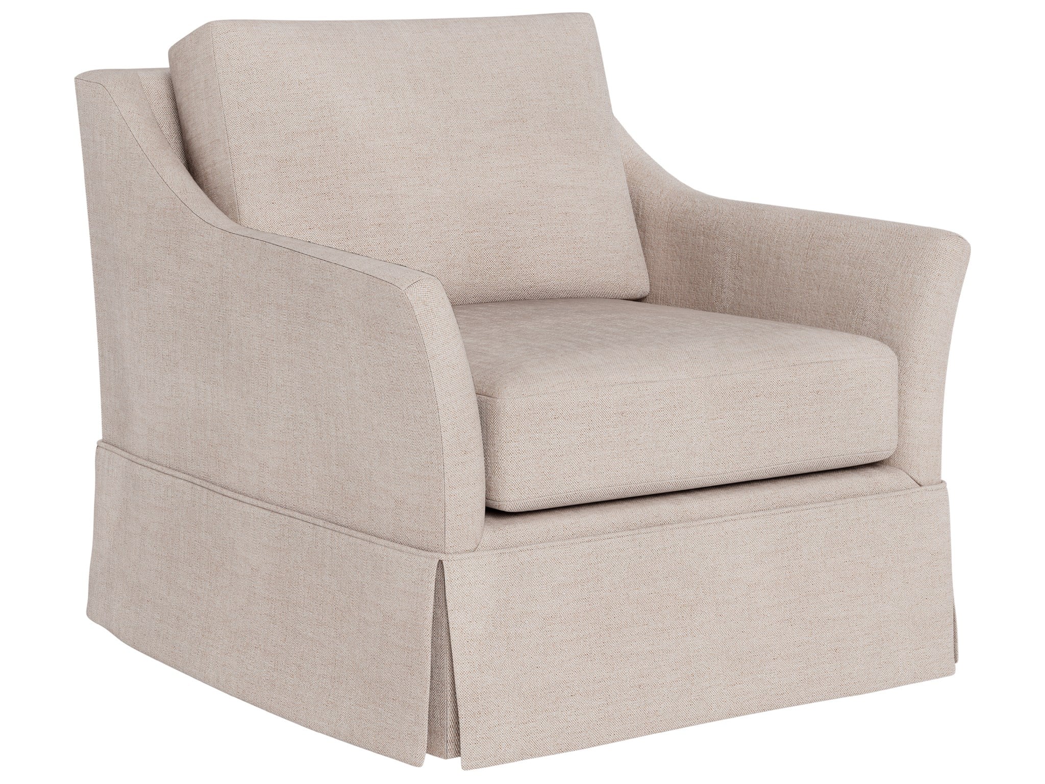 Madison Skirted Swivel Chair - Special Order