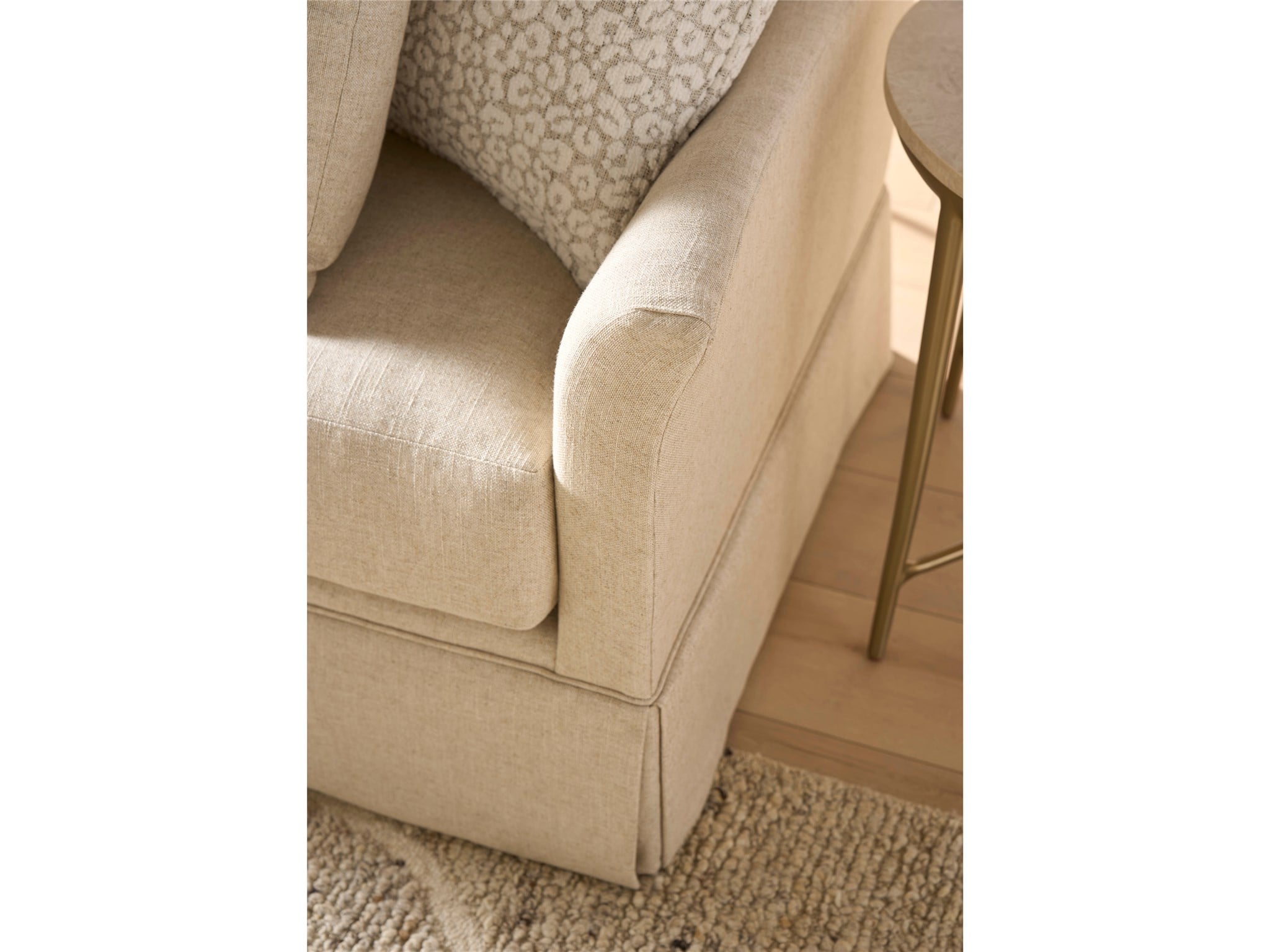 Madison Skirted Sofa - Special Order