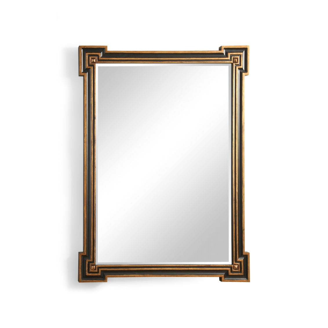 Richards Mirror - Black/Gold in 48 / Wood - Chelsea House