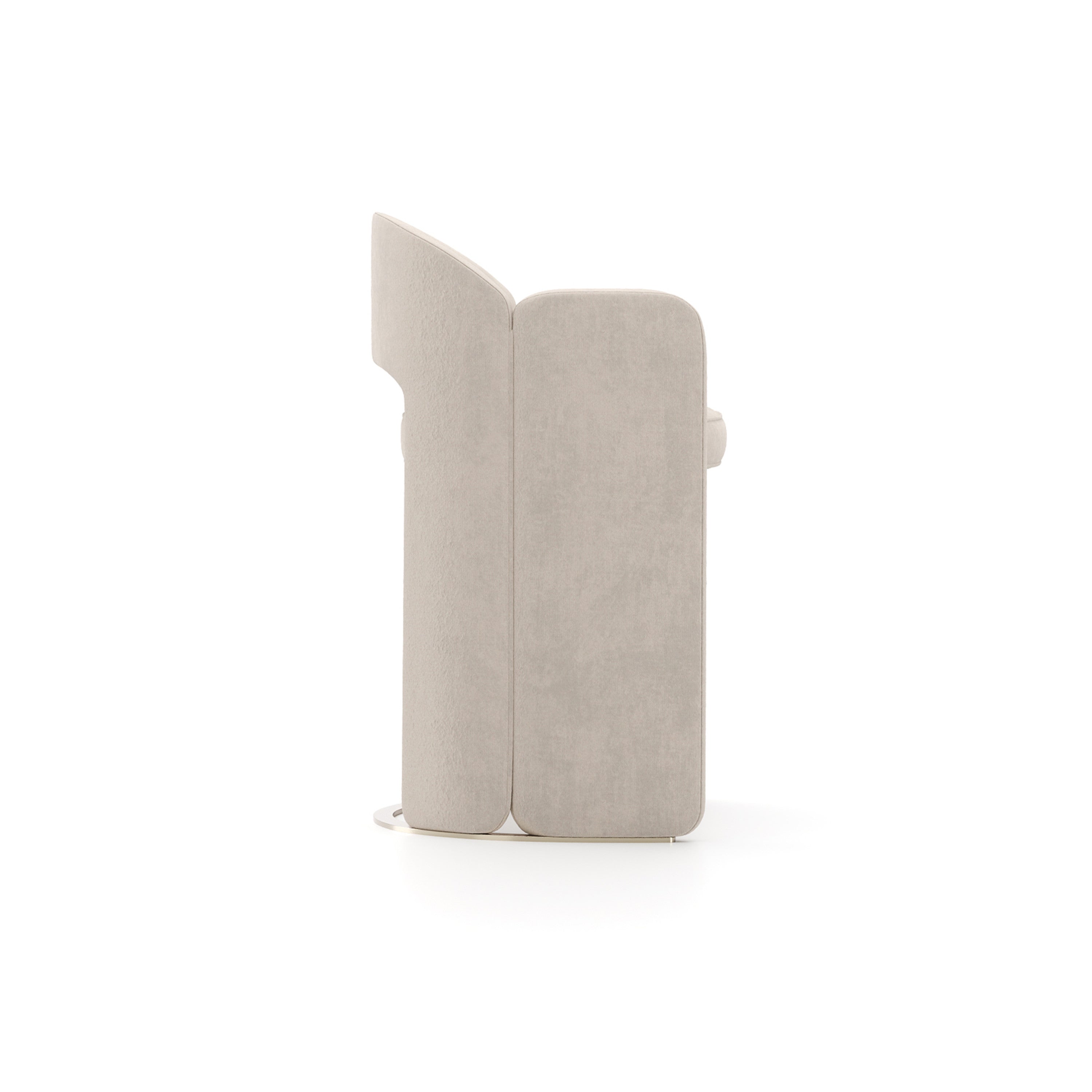 Overlap Counter Stool Ivory – Bar & Counter Stools by Caracole | Sutter & Vale