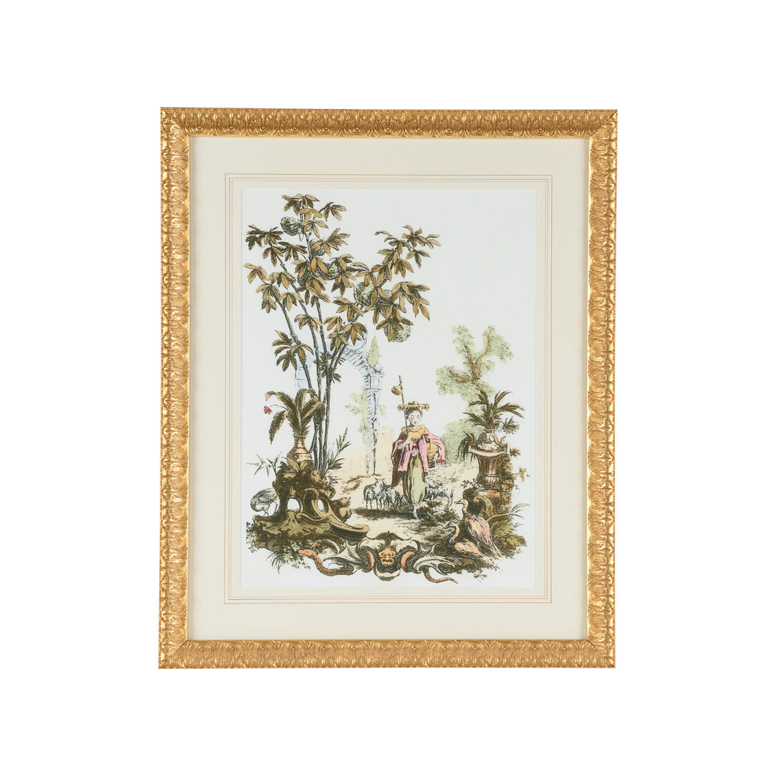 Asian Garden I in 33h x 27w x .75d / Giclee - Chelsea House