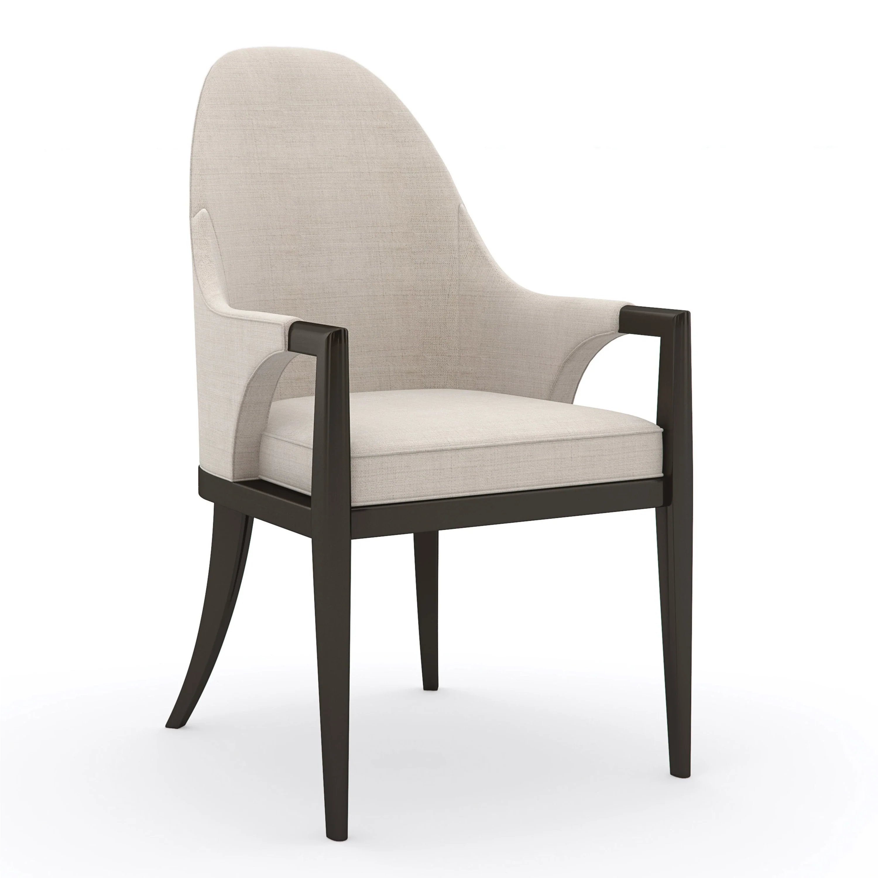 Natural Choice Arm Chair – Dining Chairs by Caracole | Sutter & Vale
