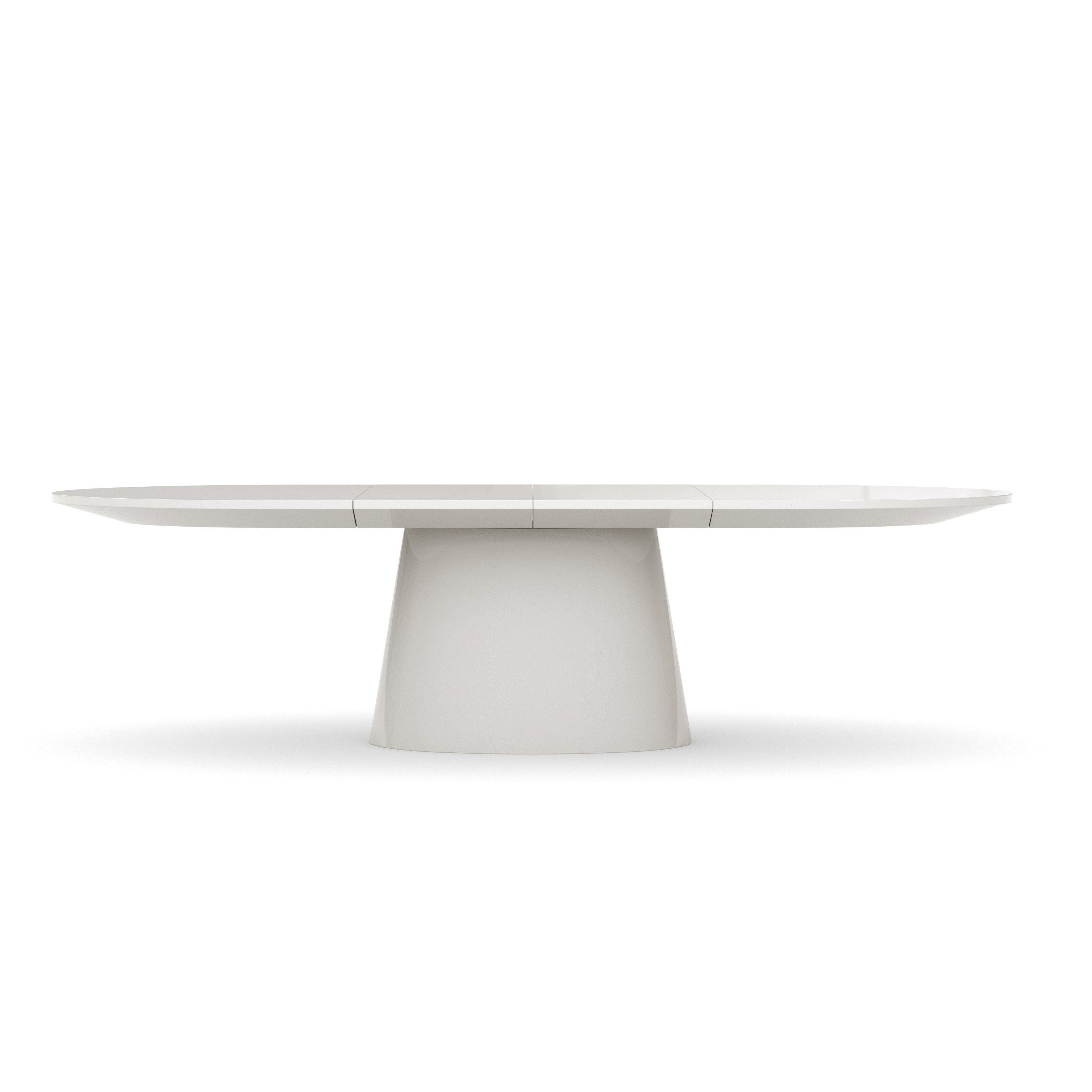 Paragon Dining Table - Blanc – Dining Tables by Caracole | Sutter & Vale