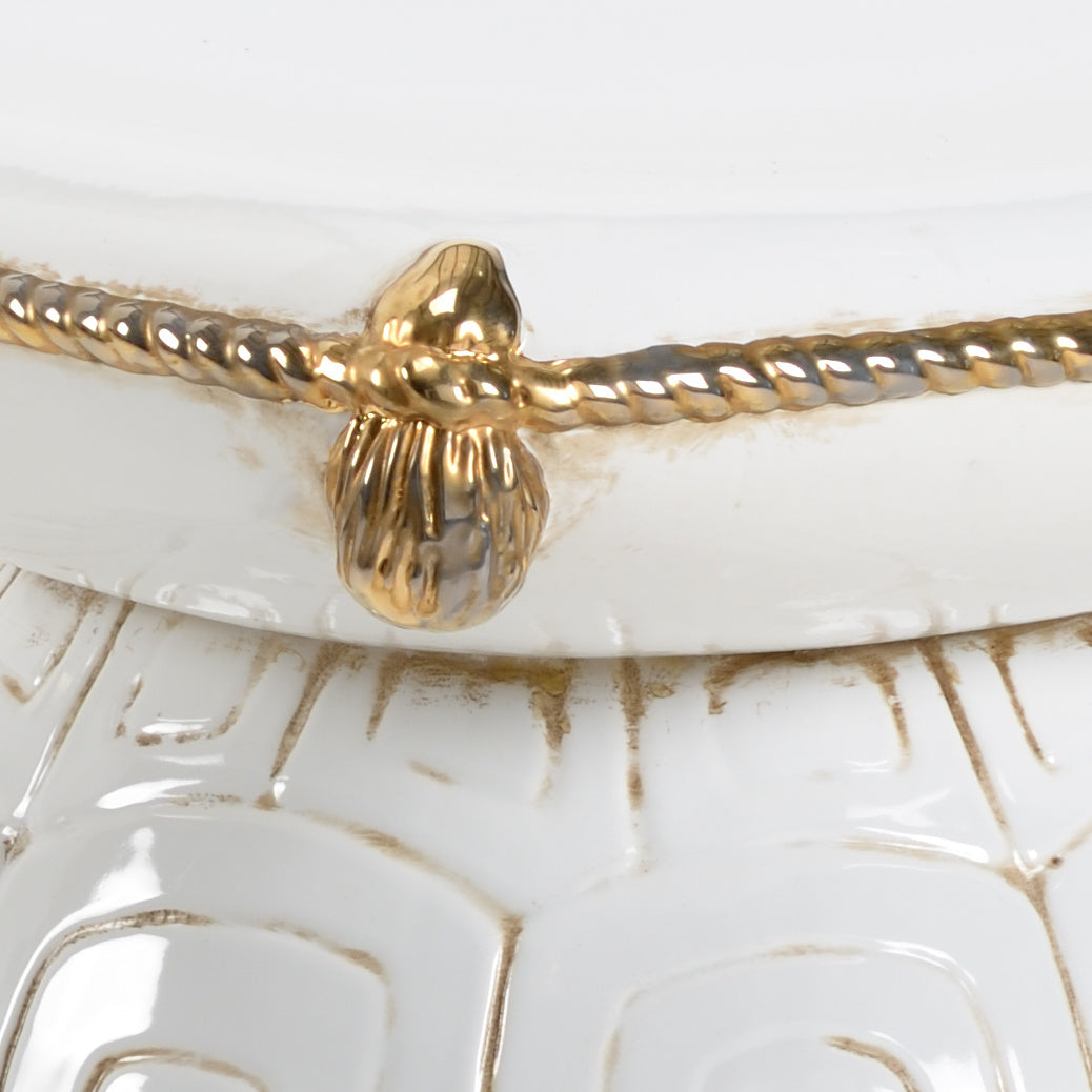 Turtle Garden Seat in 16 / Ceramic/Porcelain - Chelsea House