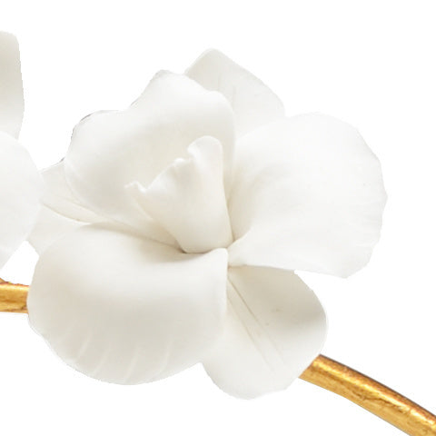 Orchid In Stand in 23.5 / Iron - Chelsea House