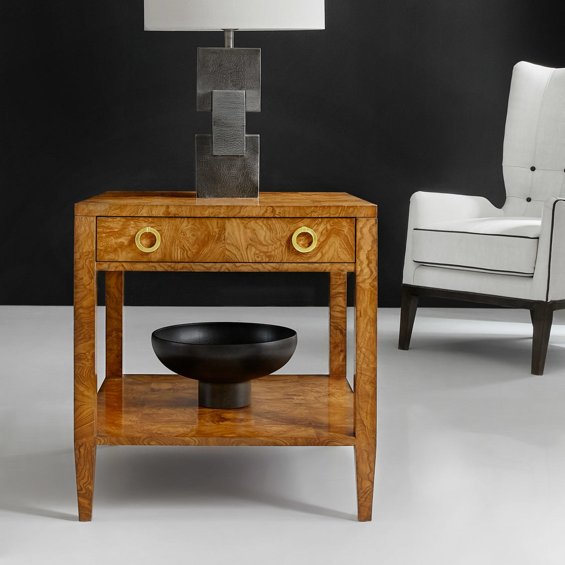 Modern History Olive Ash End Table MH1085F01