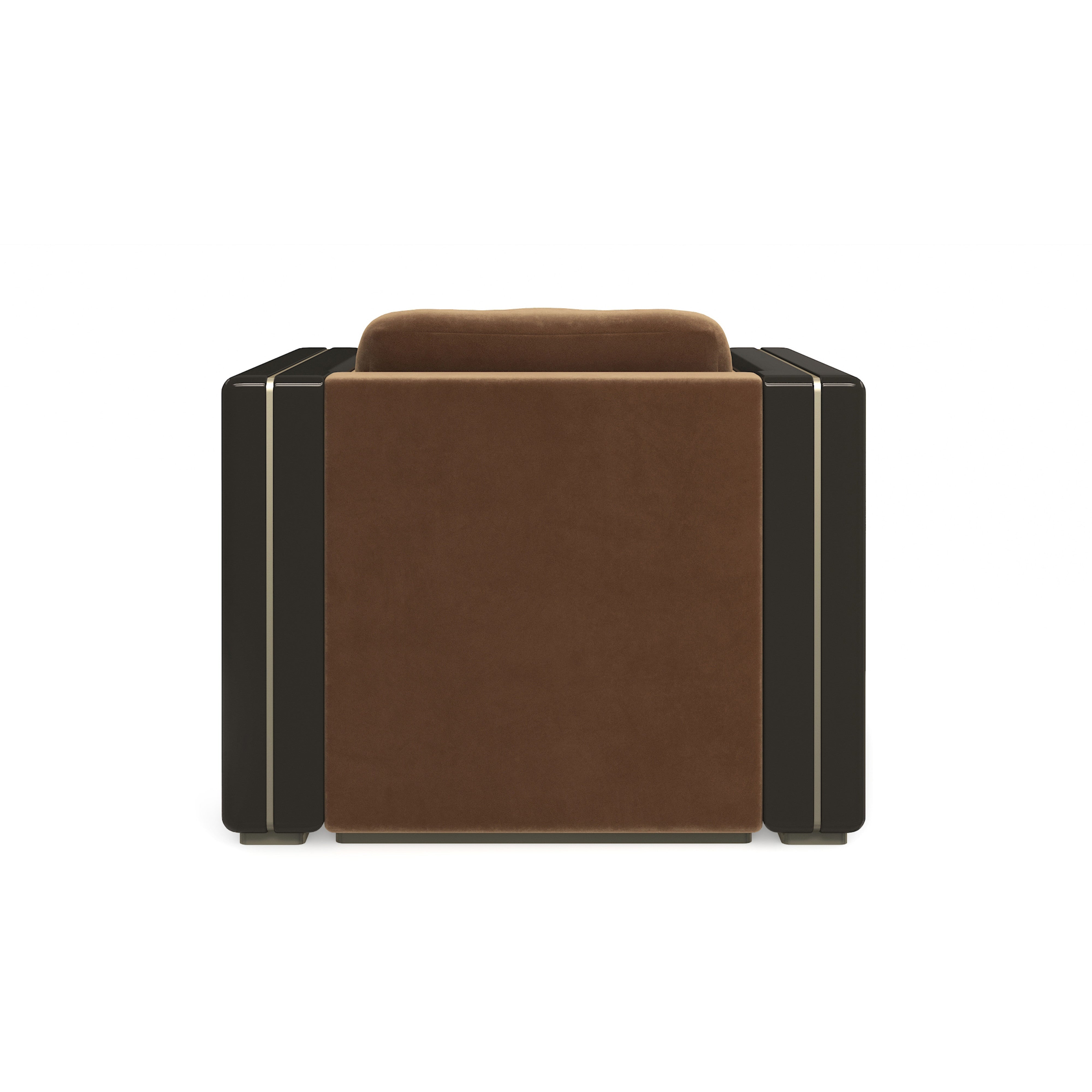 Gelee Chair - Chocolate – Accent Chairs by Caracole | Sutter & Vale