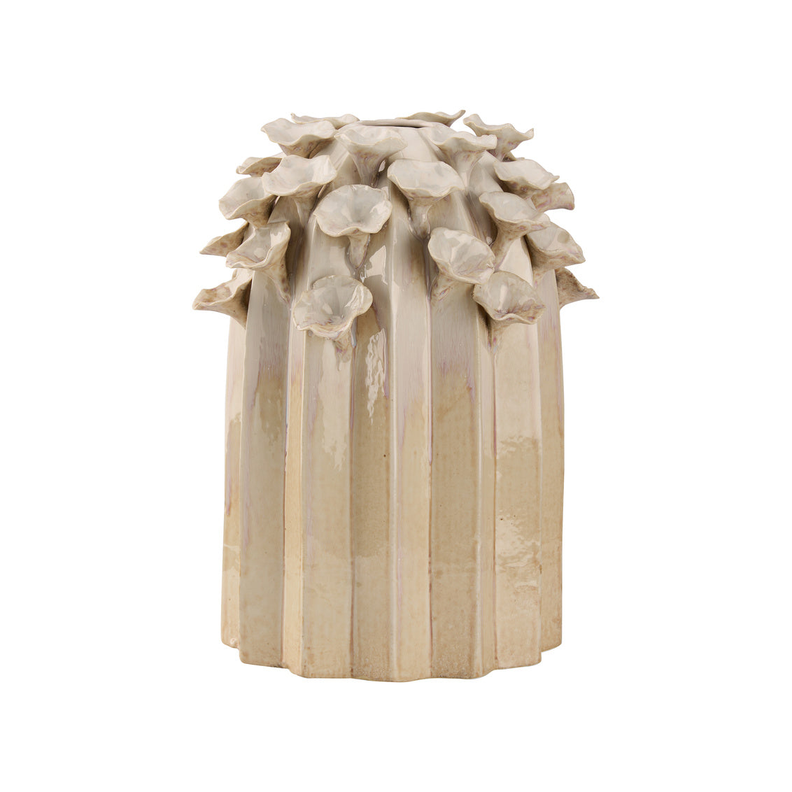 Sahara Vase - Ivory