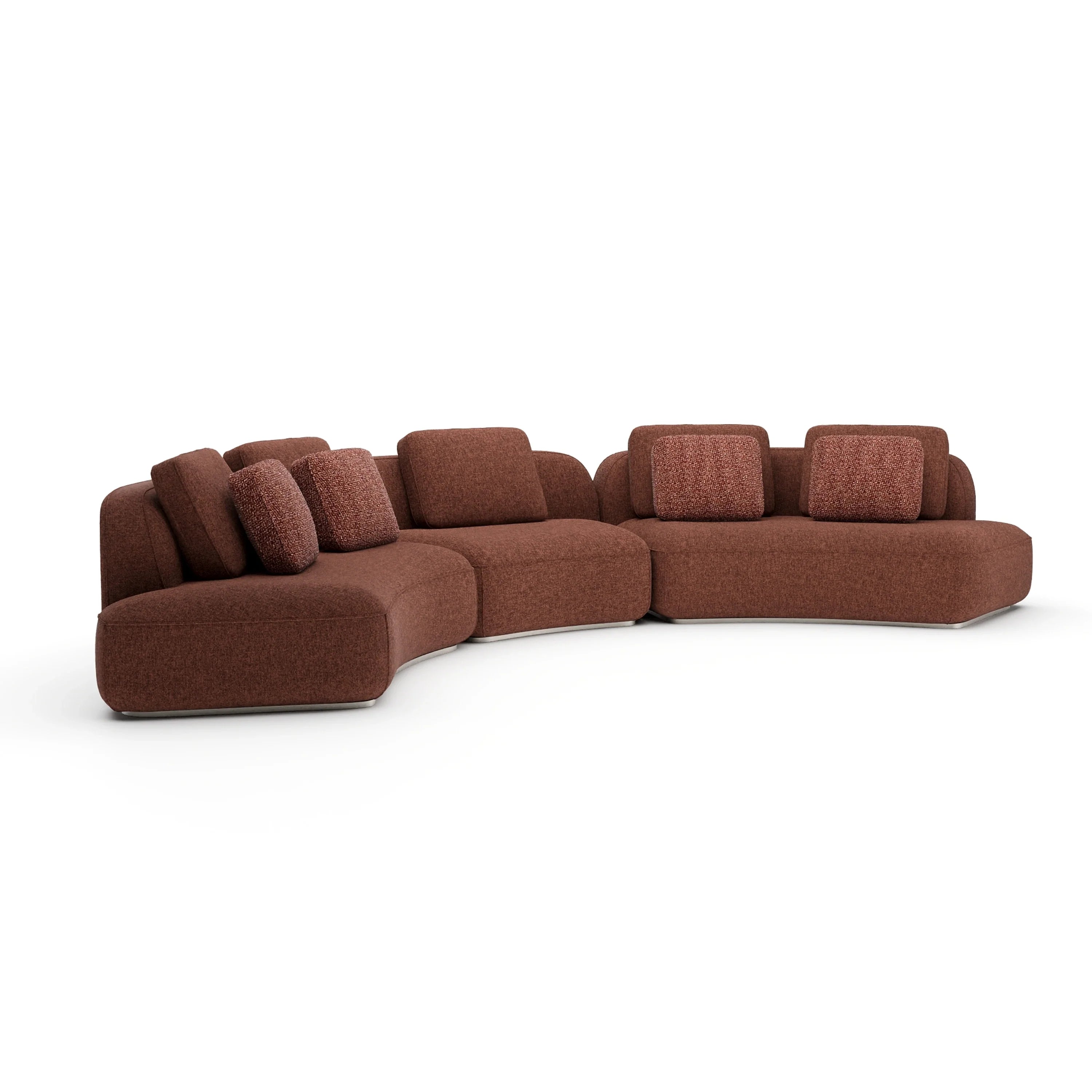 Sasso 3Pc Sofa - Saffron
