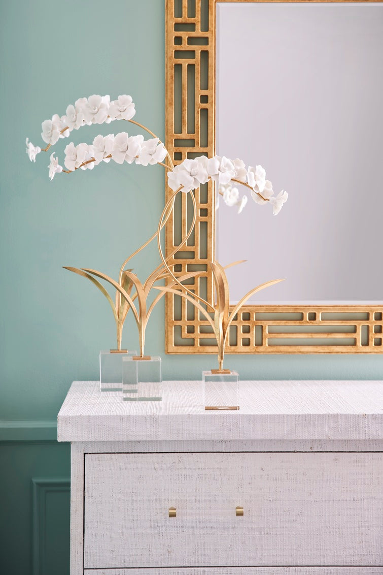 Pierced Mirror - Gold