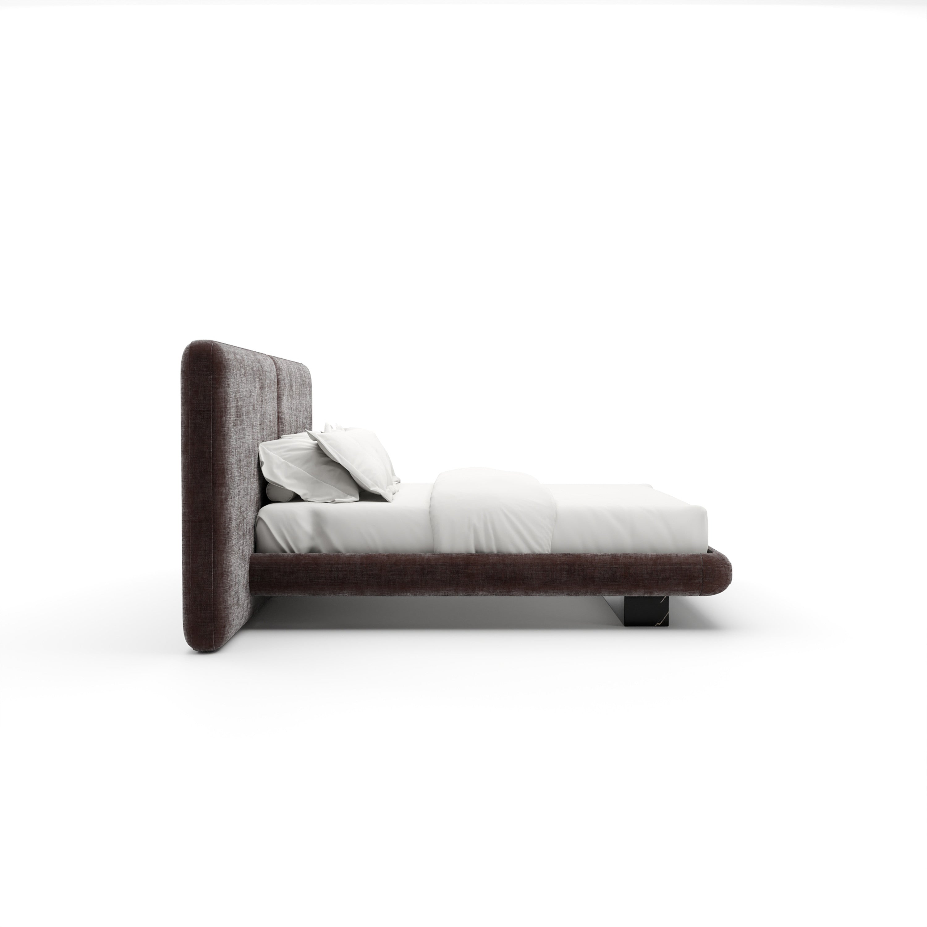 Overlap Uph 2 Pnl Kg Bed Dk Taupe – Beds by Caracole | Sutter & Vale