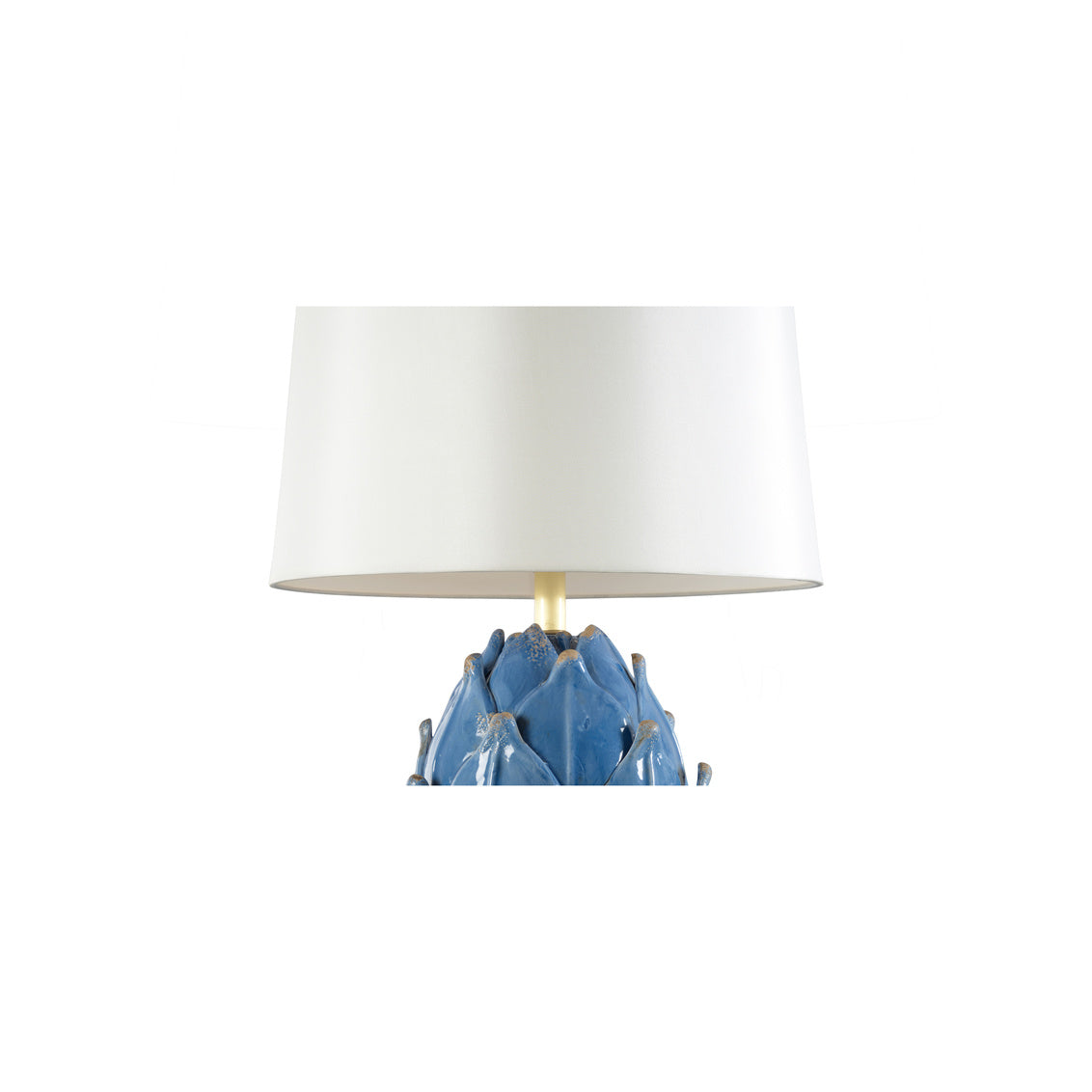 Artichoke Lamp - Blue in 27.5 / Ceramic/Porcelain - Chelsea House