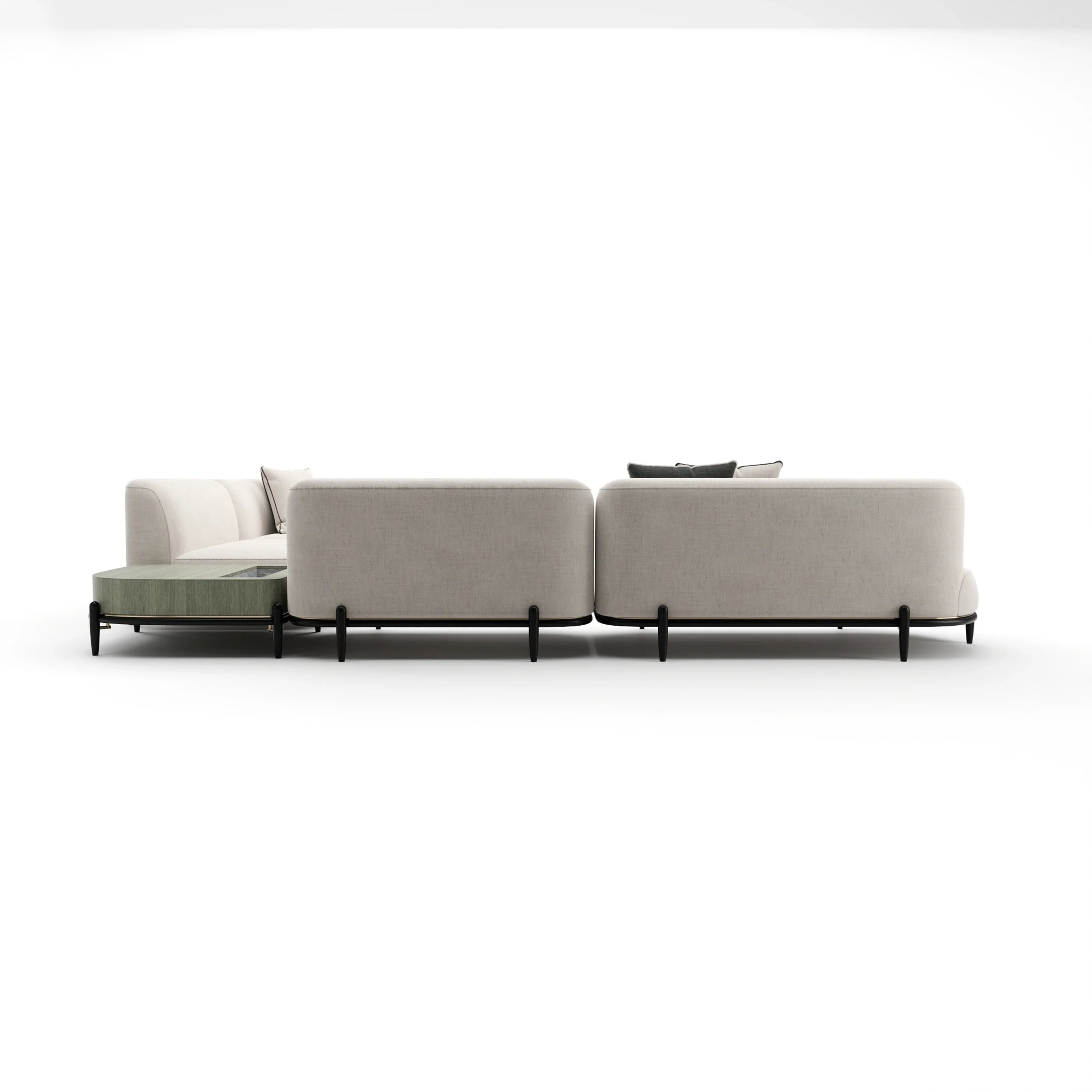 Madera Laf Large L Sectional – Sectionals by Caracole | Sutter & Vale