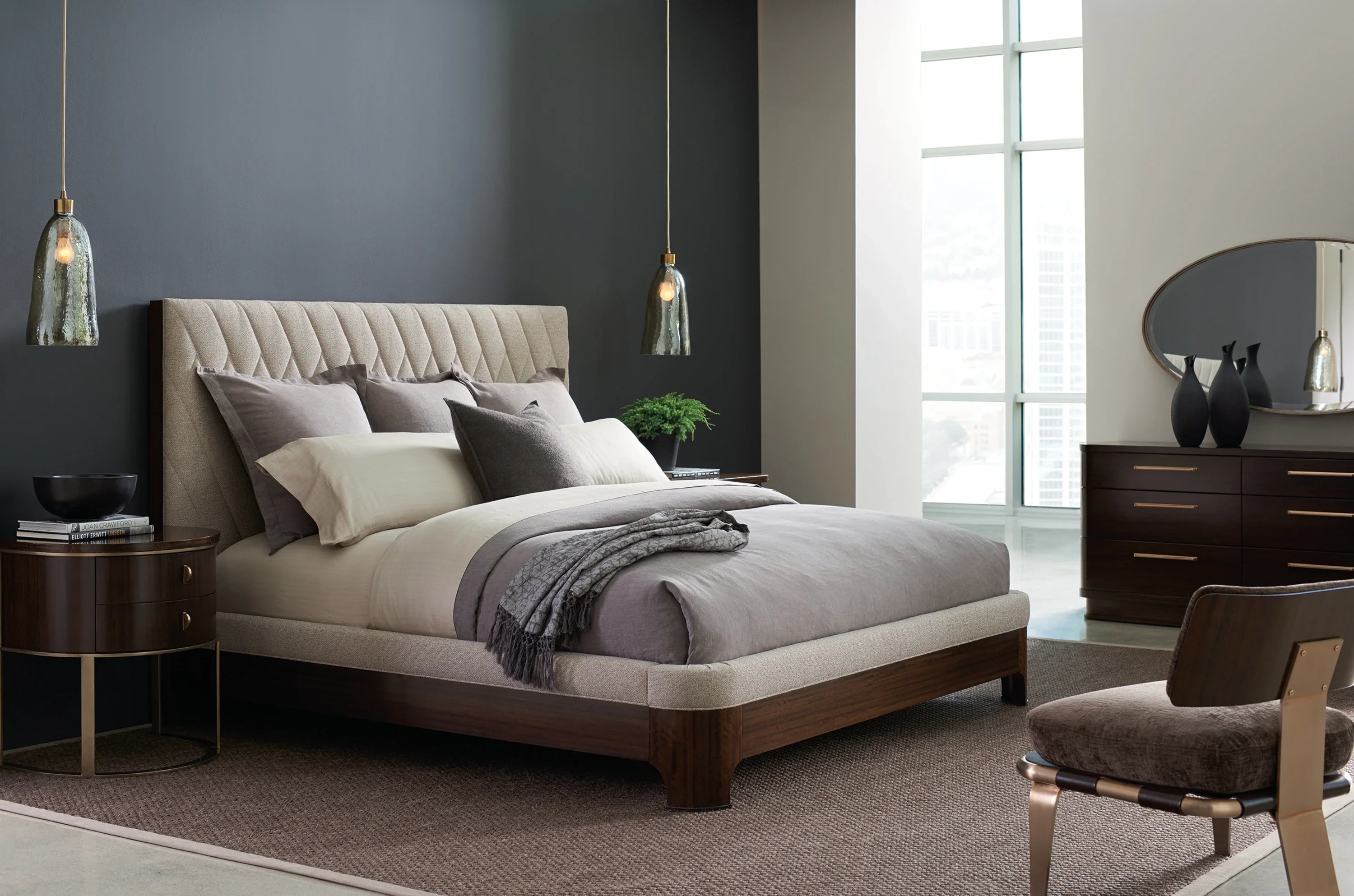 Moderne Bed Qn – Beds by Caracole | Sutter & Vale
