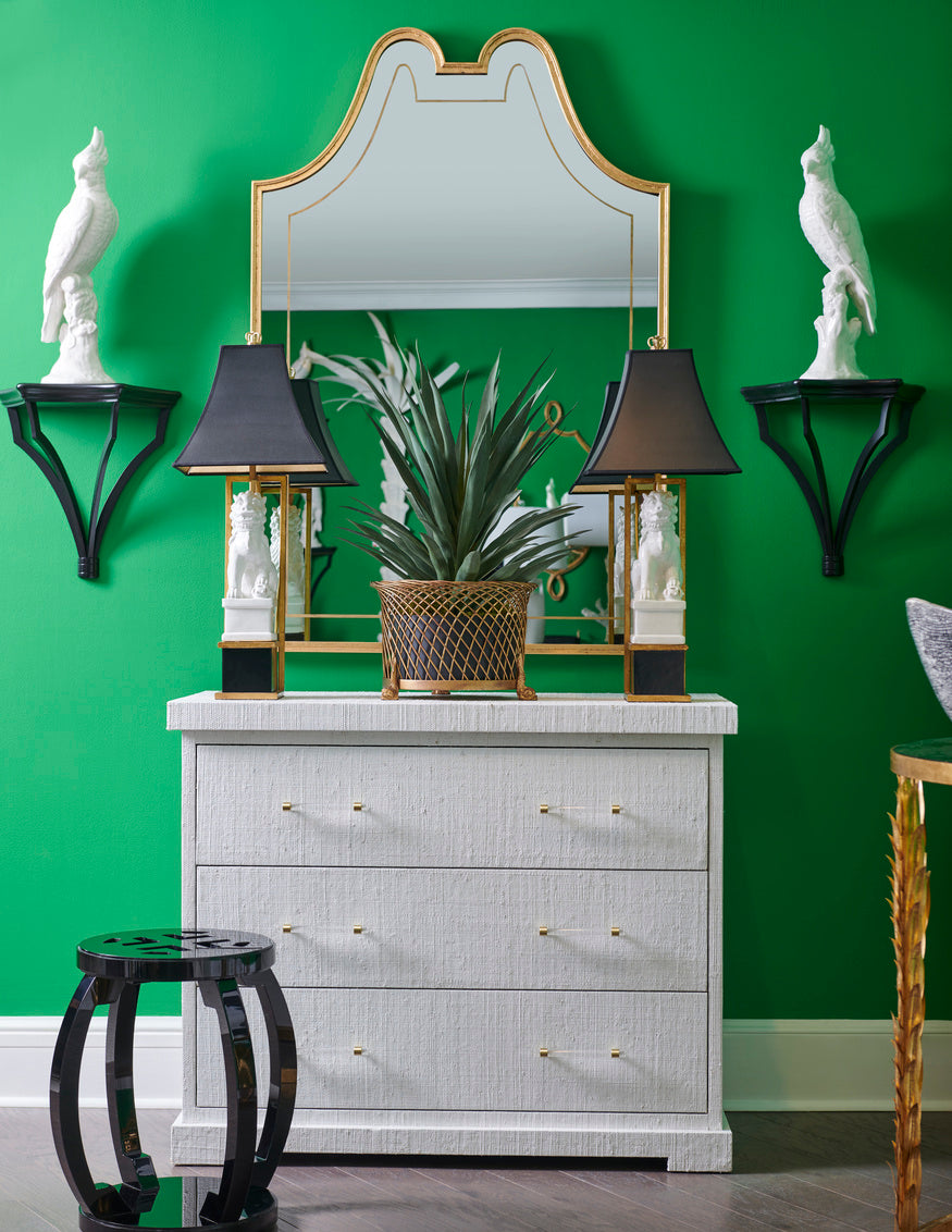 Chinese Dog Lamp in 29.5 / Ceramic/Porcelain - Chelsea House