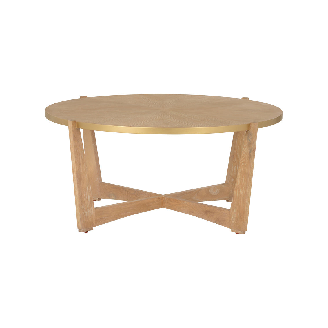 Ardoise Cocktail Table - Cerused Oak in 18.5 / Wood - Chelsea House