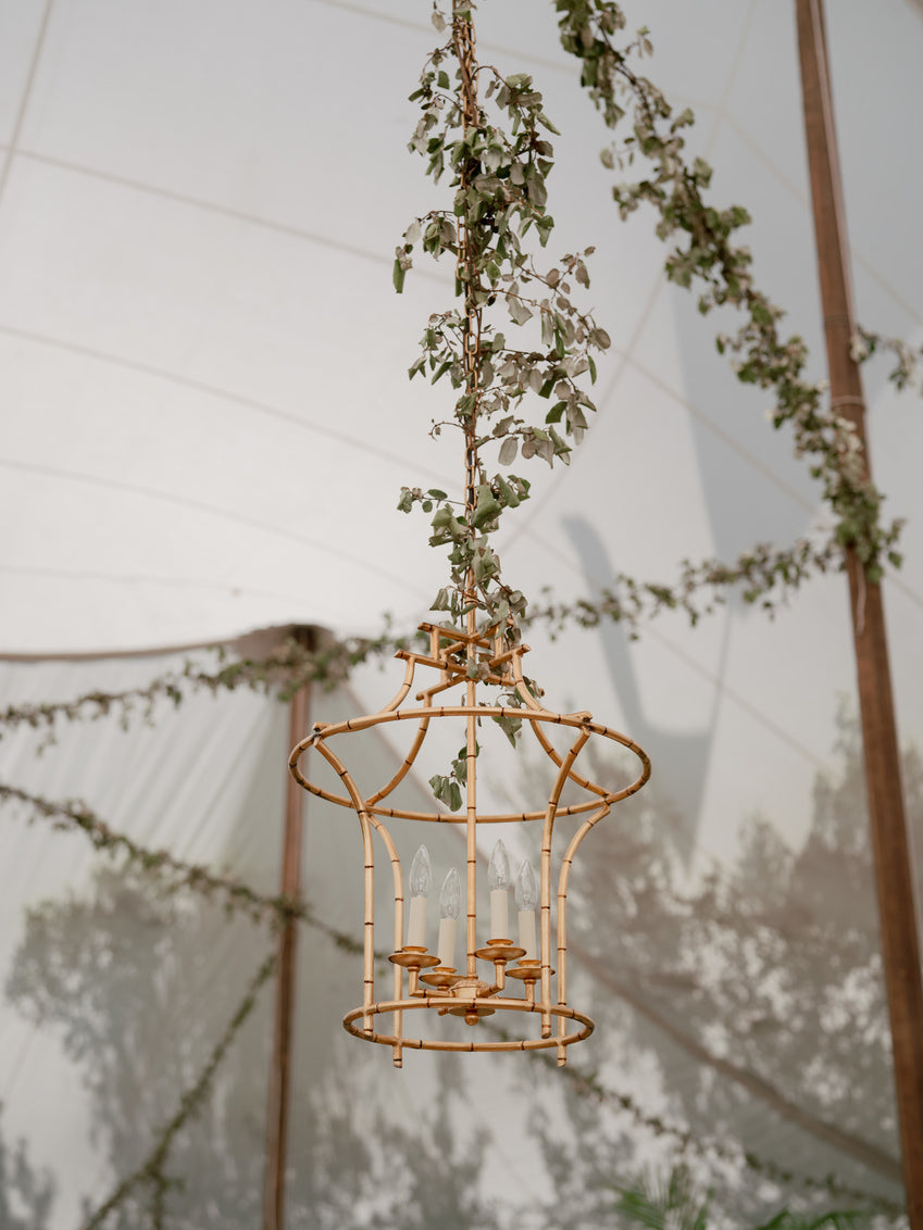 Bamboo Chandelier