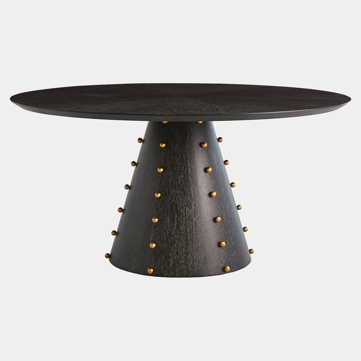 Spheres Dining Table-Ebony Cerused Oak