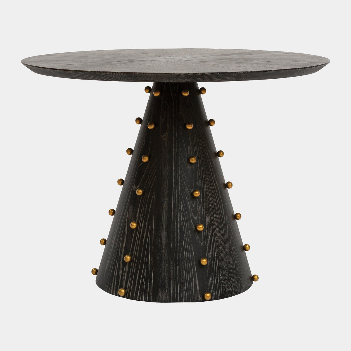 Spheres Center Table-Ebony Cerused Oak