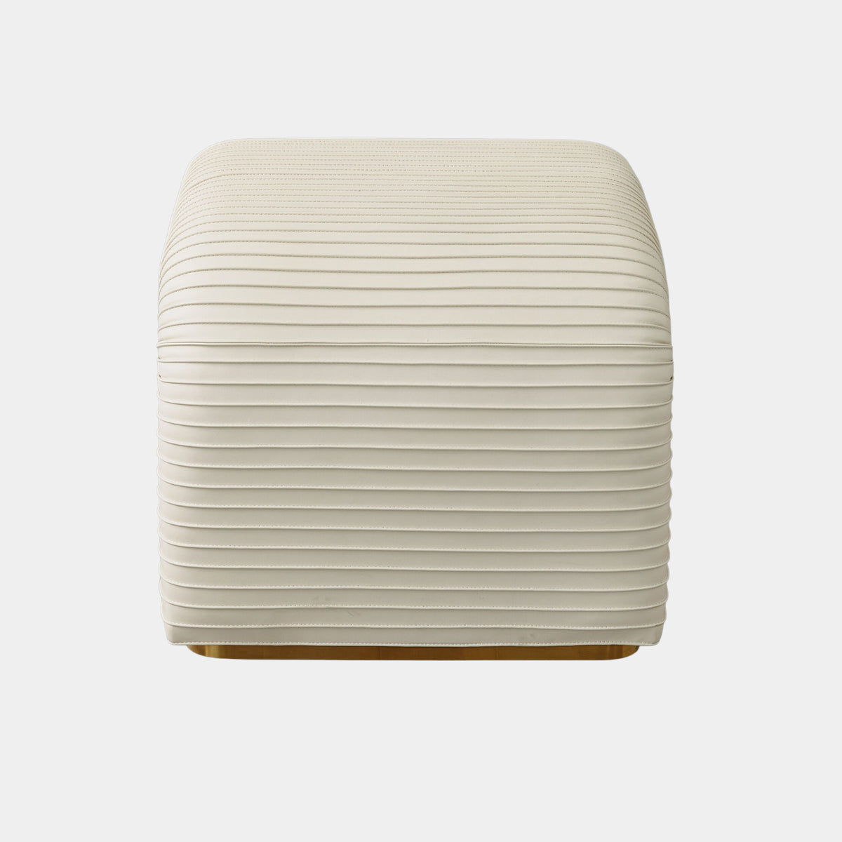 Cade Stool-Milk Leather